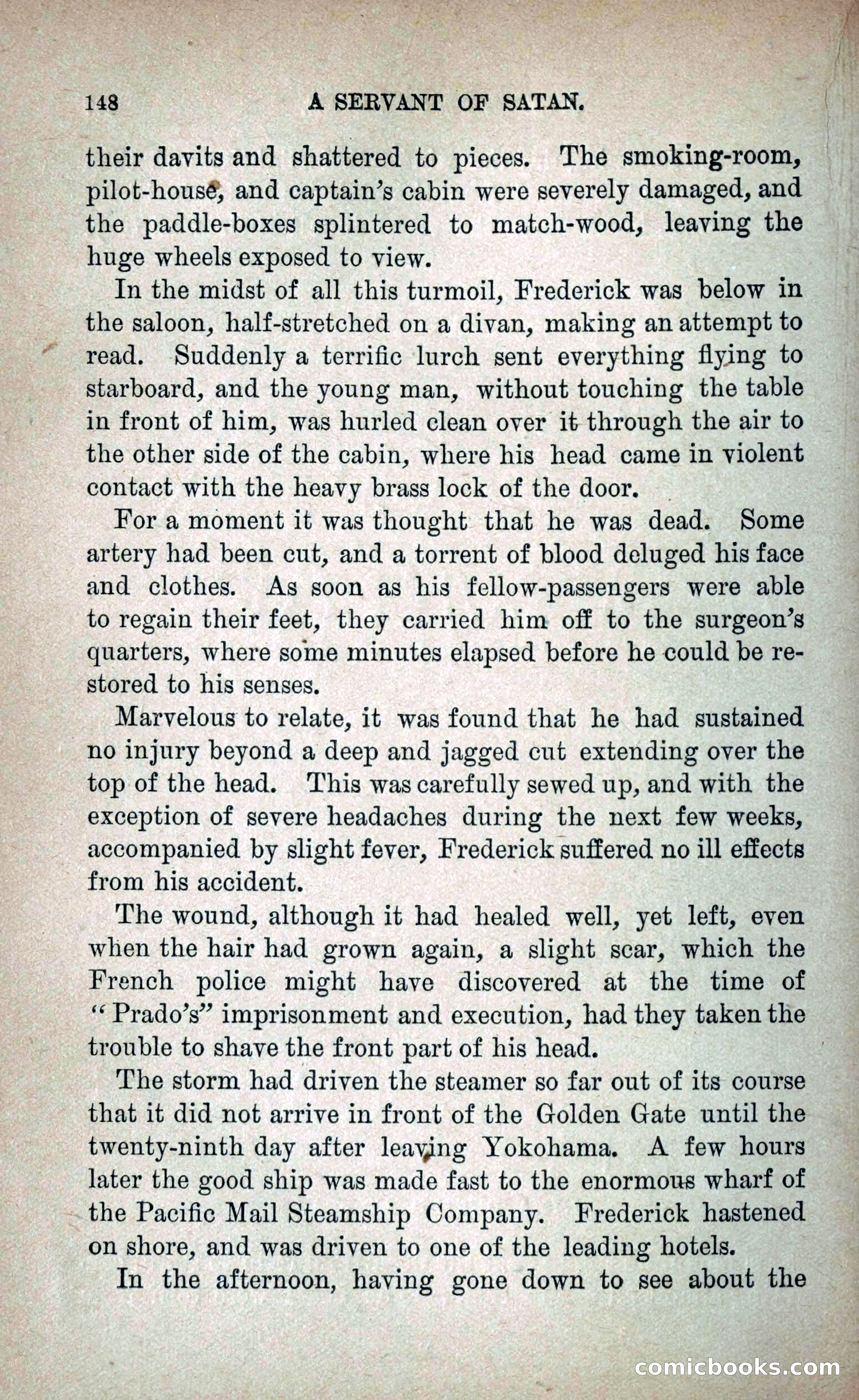 A Servant of Satan: Romantic Career of Prado the Assassin — page 156 of 218