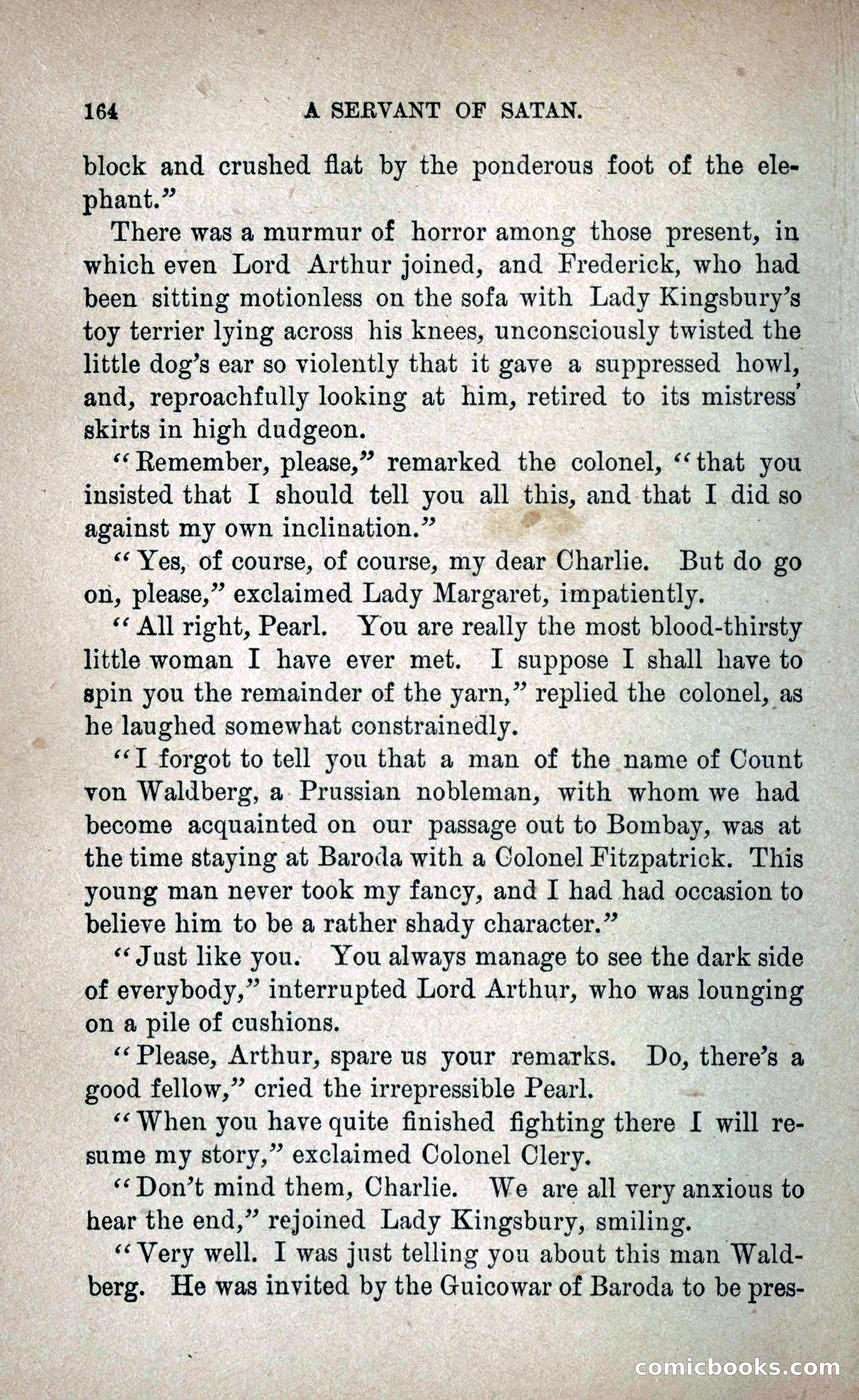 A Servant of Satan: Romantic Career of Prado the Assassin — page 172 of 218