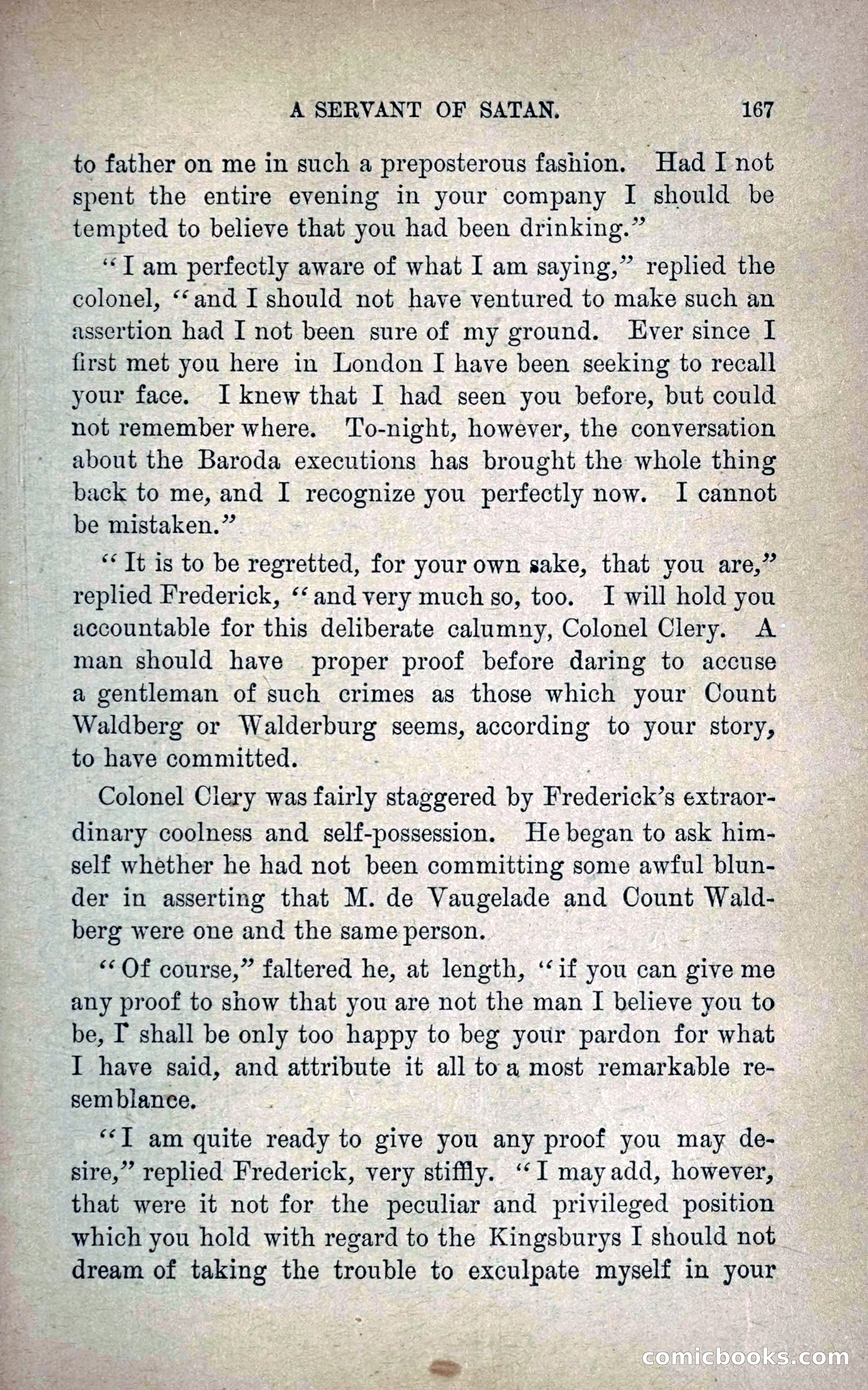A Servant of Satan: Romantic Career of Prado the Assassin — page 175 of 218