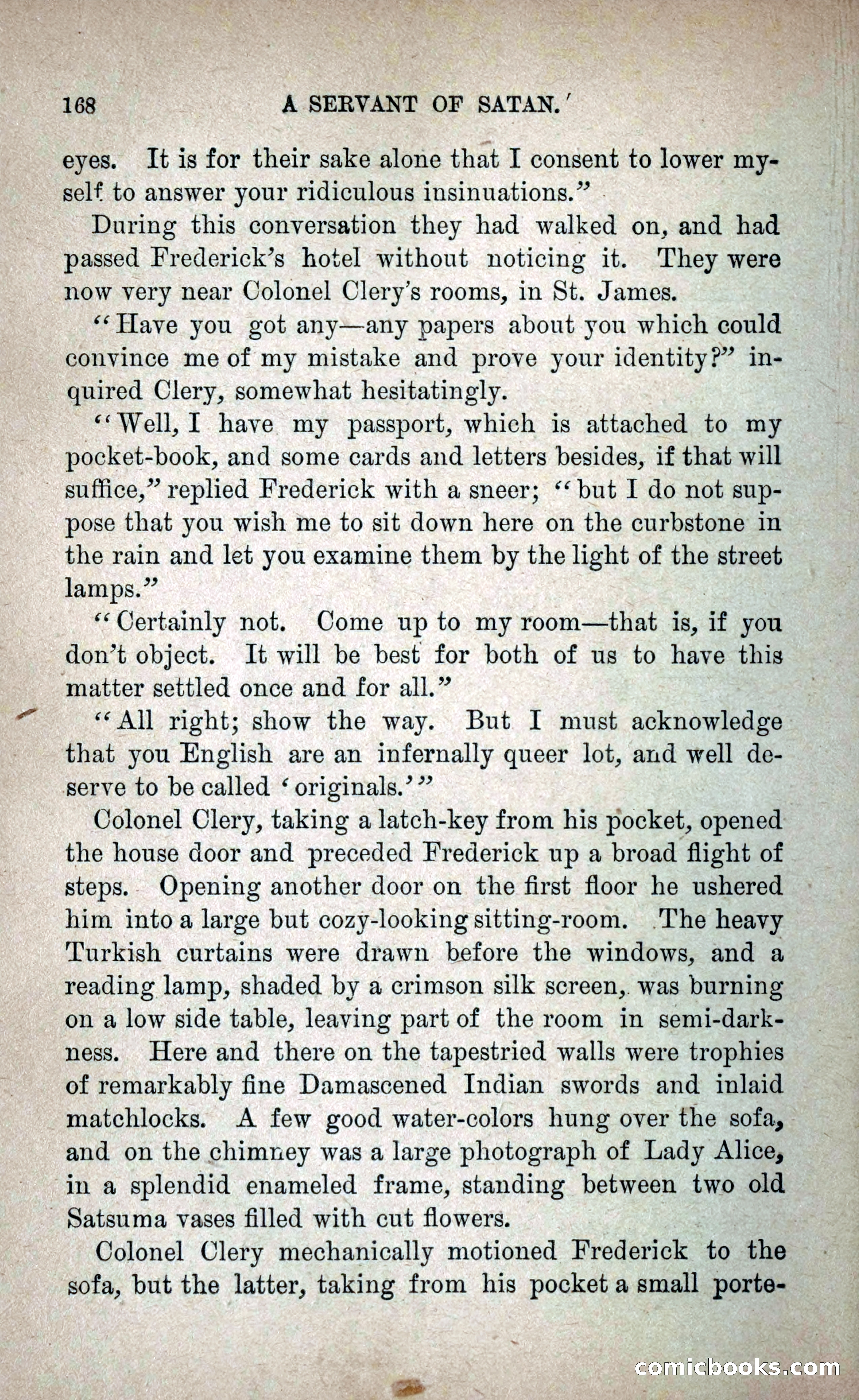 A Servant of Satan: Romantic Career of Prado the Assassin — page 176 of 218