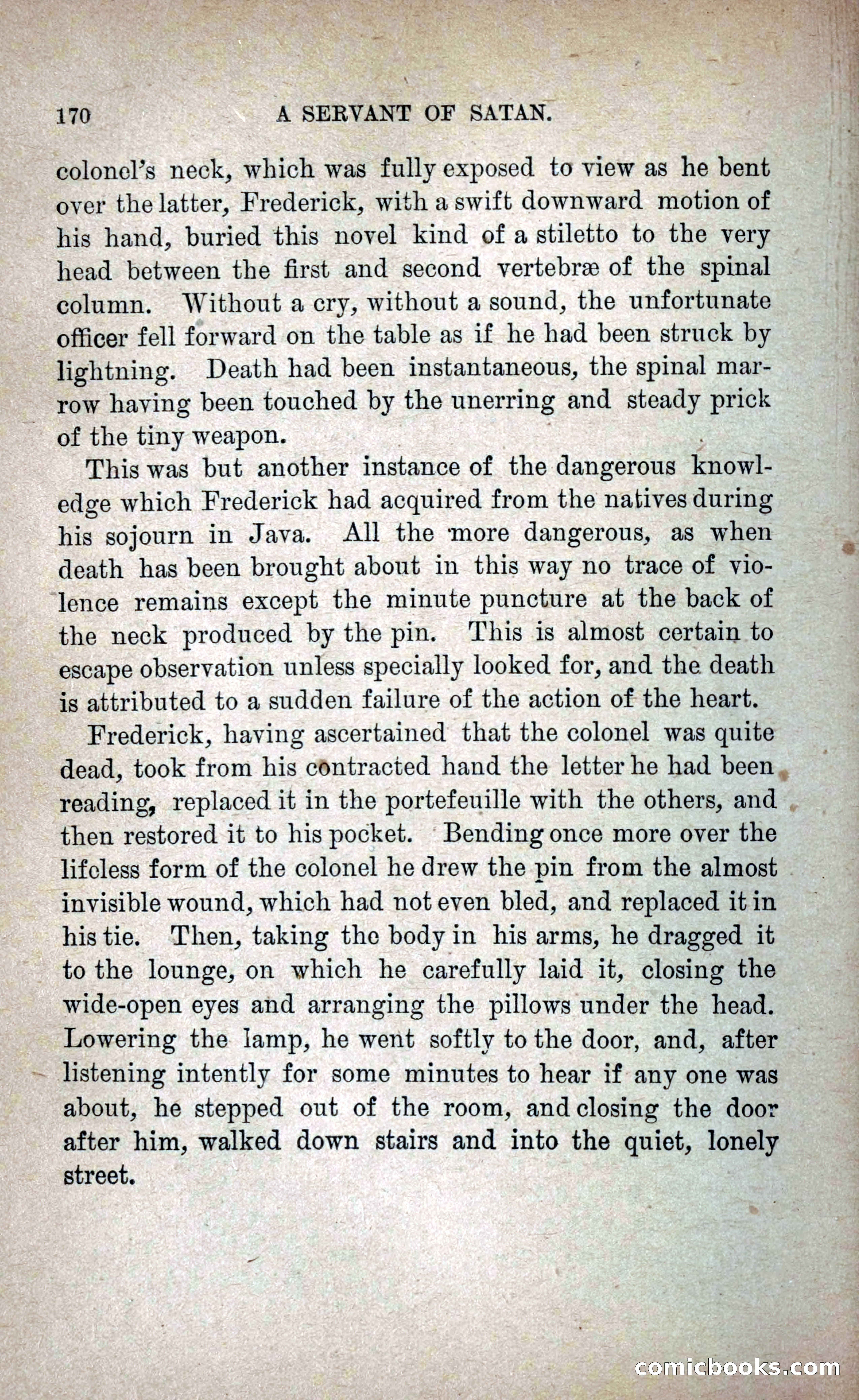 A Servant of Satan: Romantic Career of Prado the Assassin — page 178 of 218