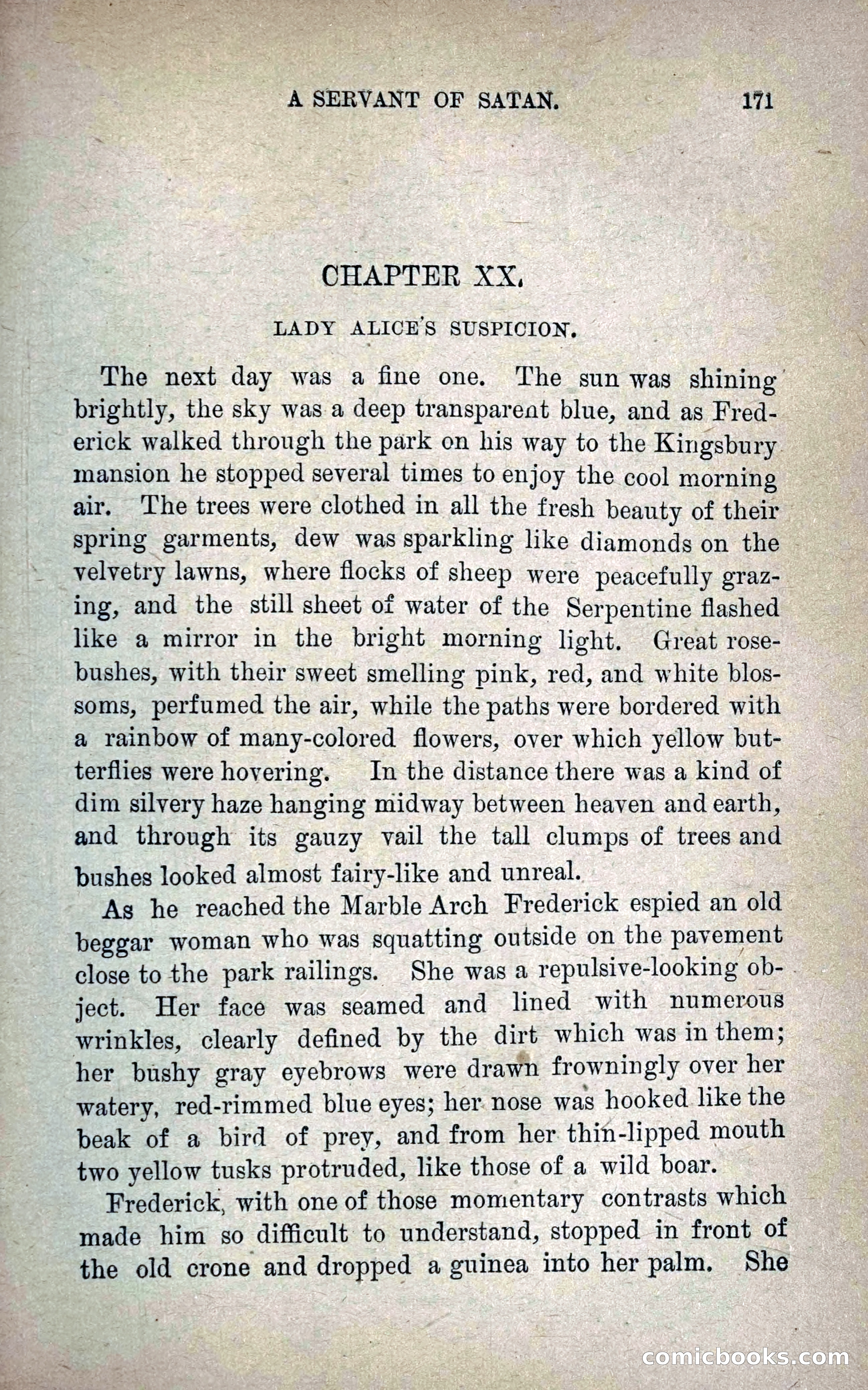 A Servant of Satan: Romantic Career of Prado the Assassin — page 179 of 218