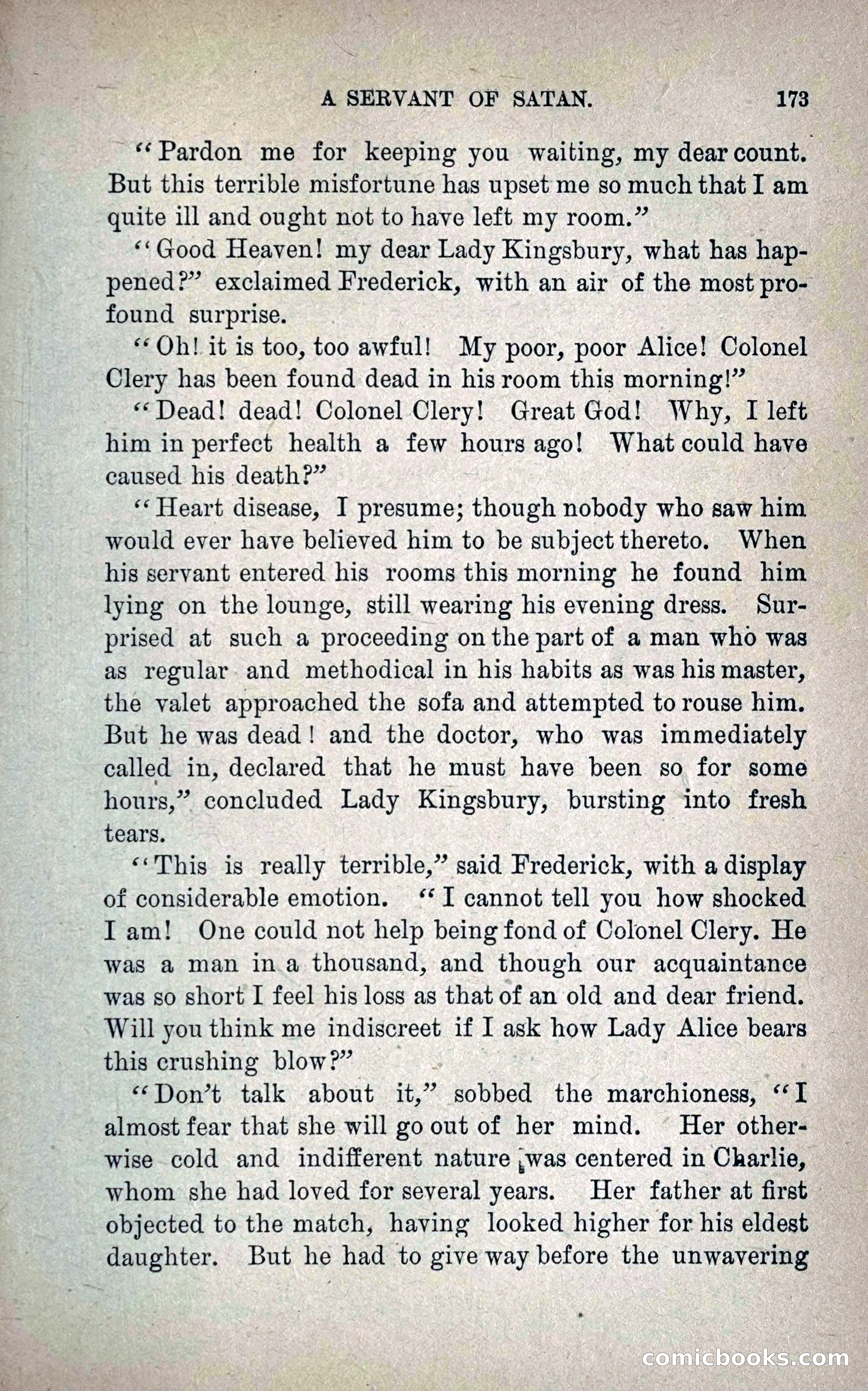 A Servant of Satan: Romantic Career of Prado the Assassin — page 181 of 218