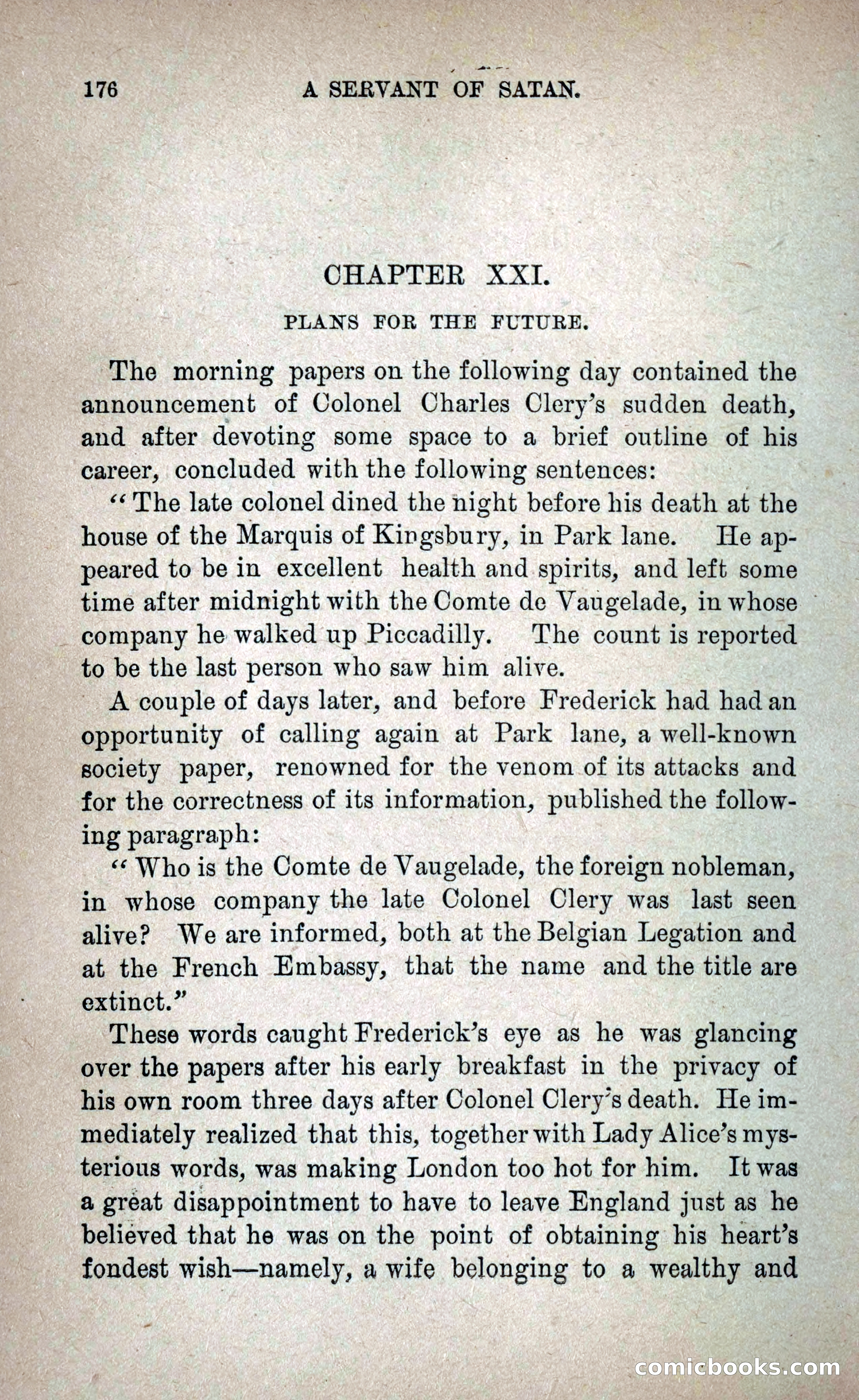 A Servant of Satan: Romantic Career of Prado the Assassin — page 184 of 218