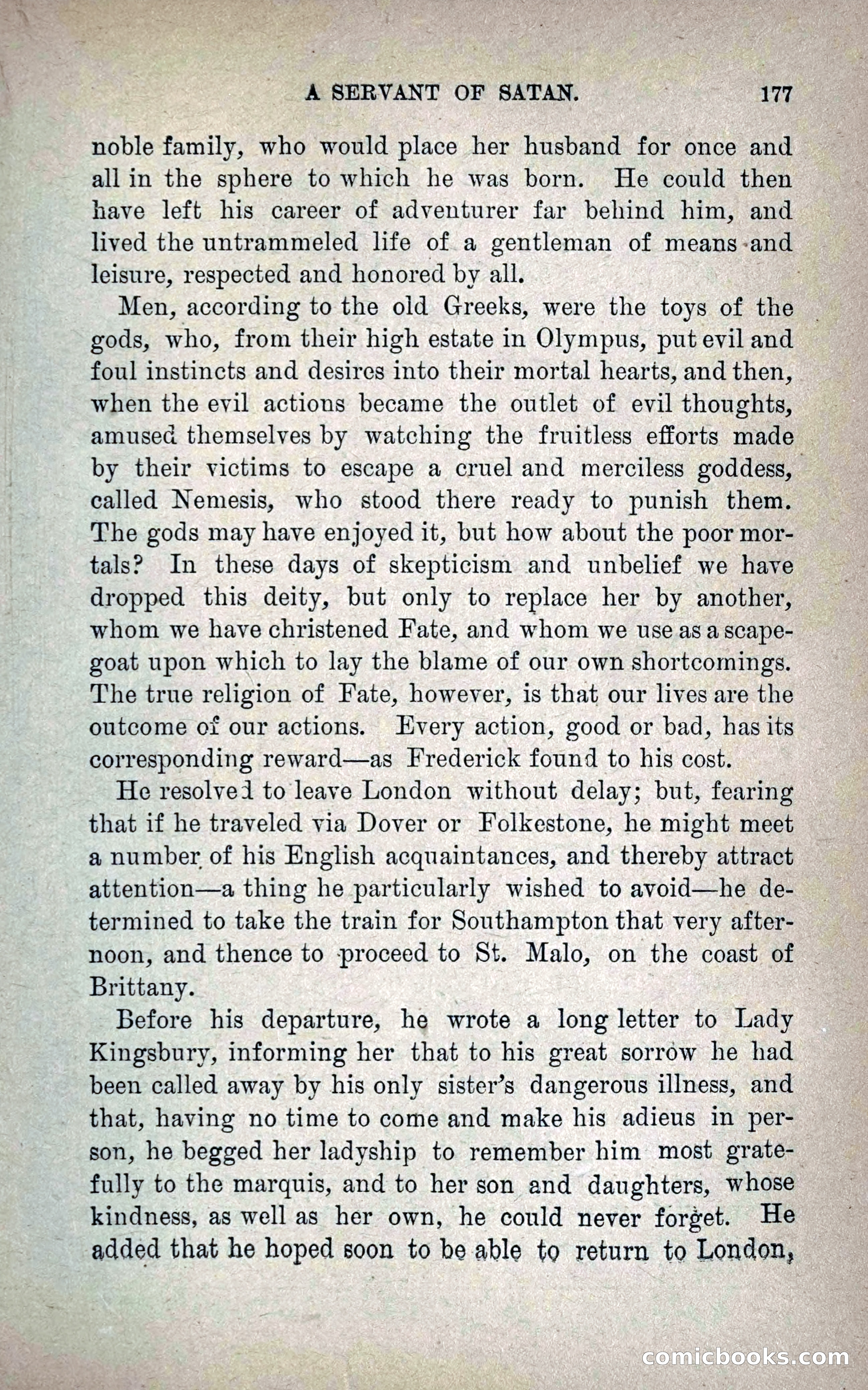 A Servant of Satan: Romantic Career of Prado the Assassin — page 185 of 218