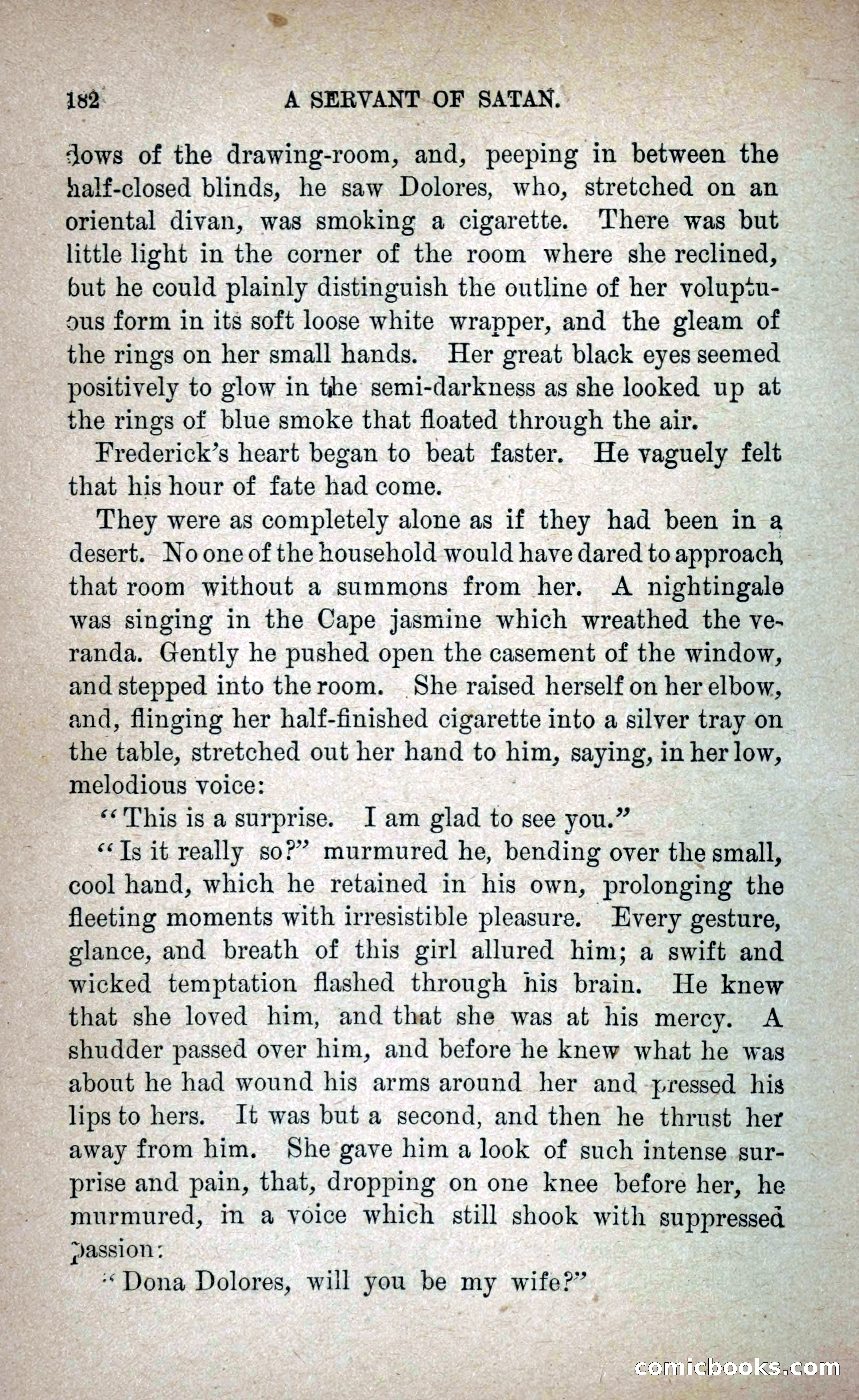 A Servant of Satan: Romantic Career of Prado the Assassin — page 190 of 218