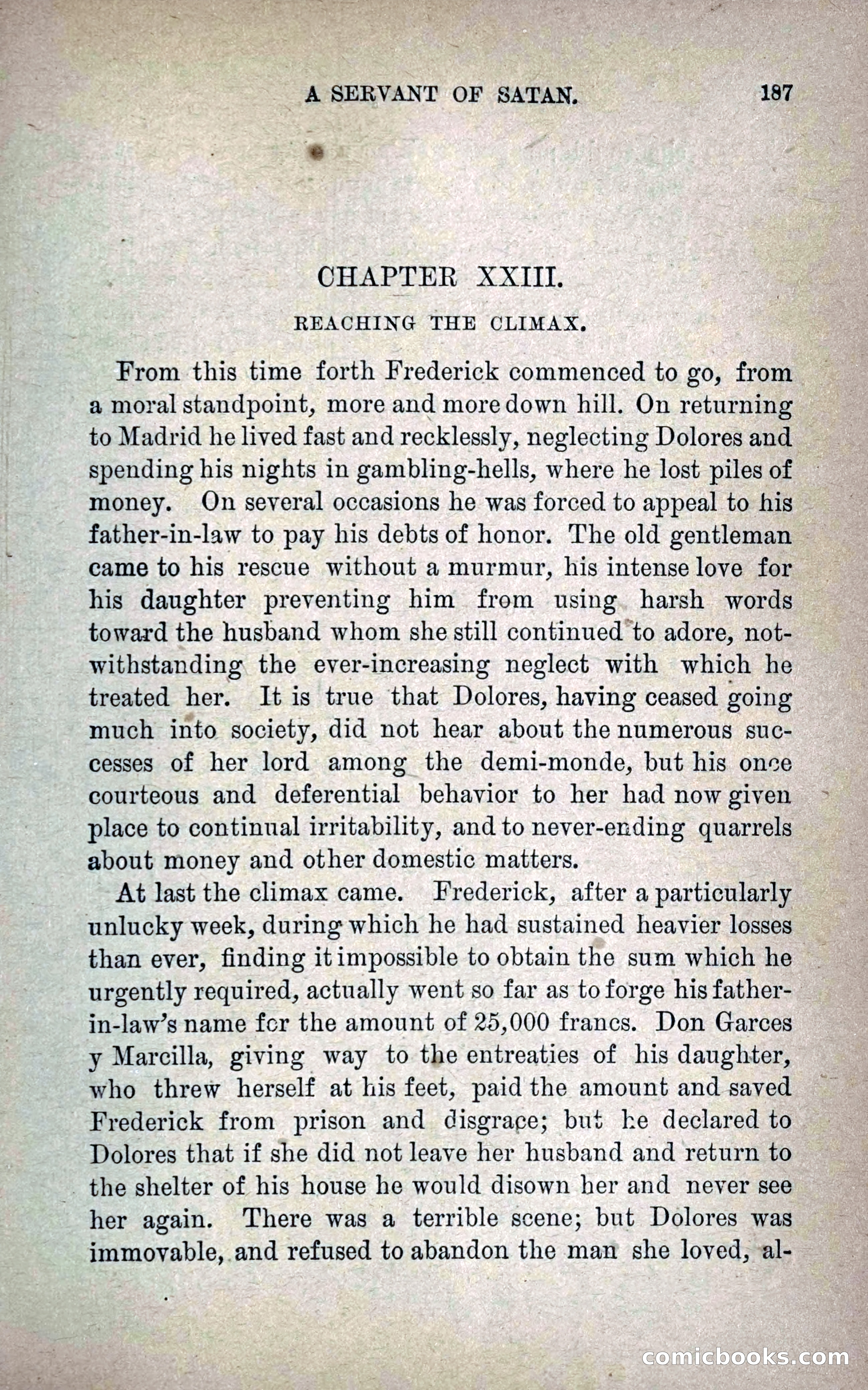 A Servant of Satan: Romantic Career of Prado the Assassin — page 195 of 218