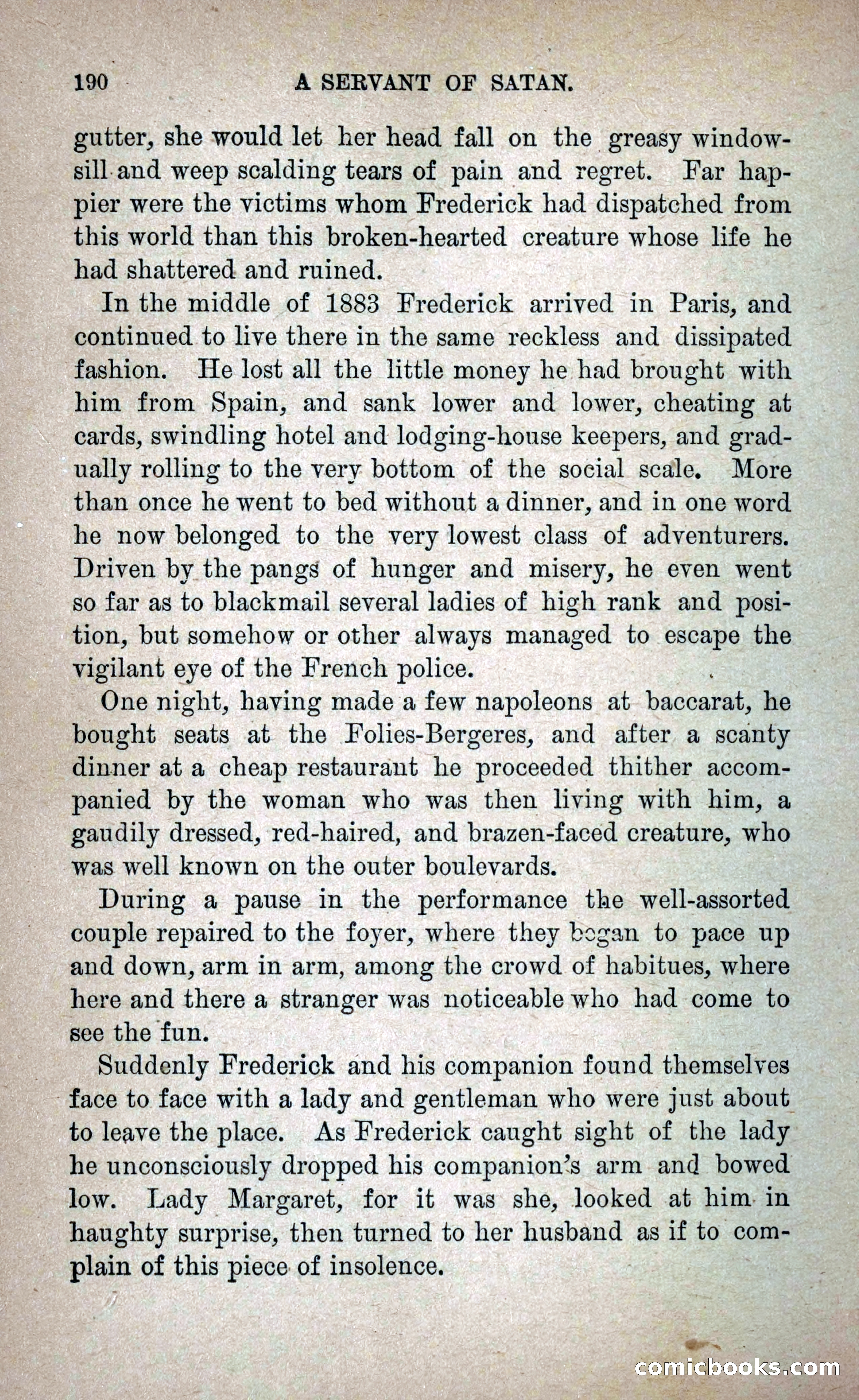 A Servant of Satan: Romantic Career of Prado the Assassin — page 198 of 218