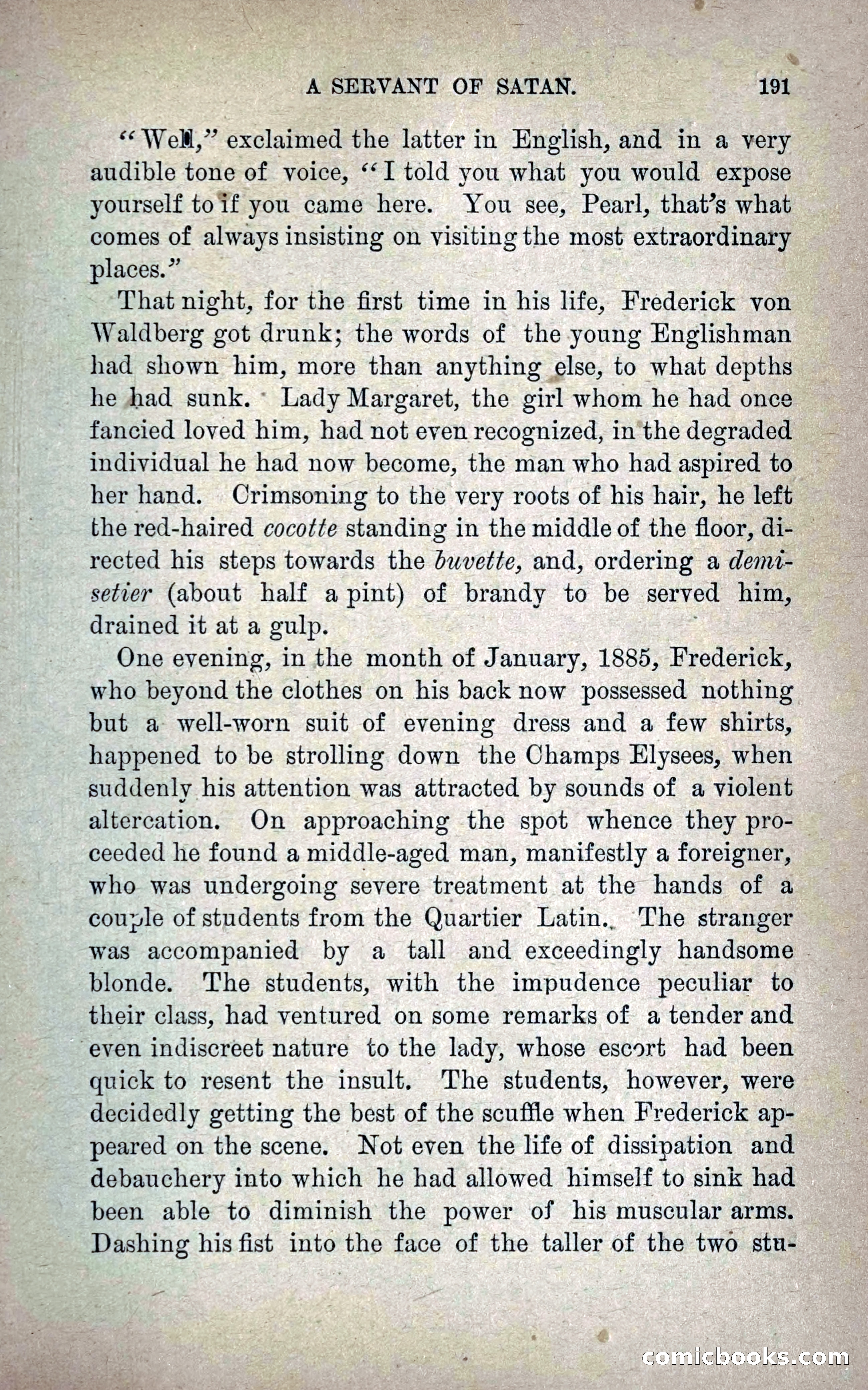 A Servant of Satan: Romantic Career of Prado the Assassin — page 199 of 218