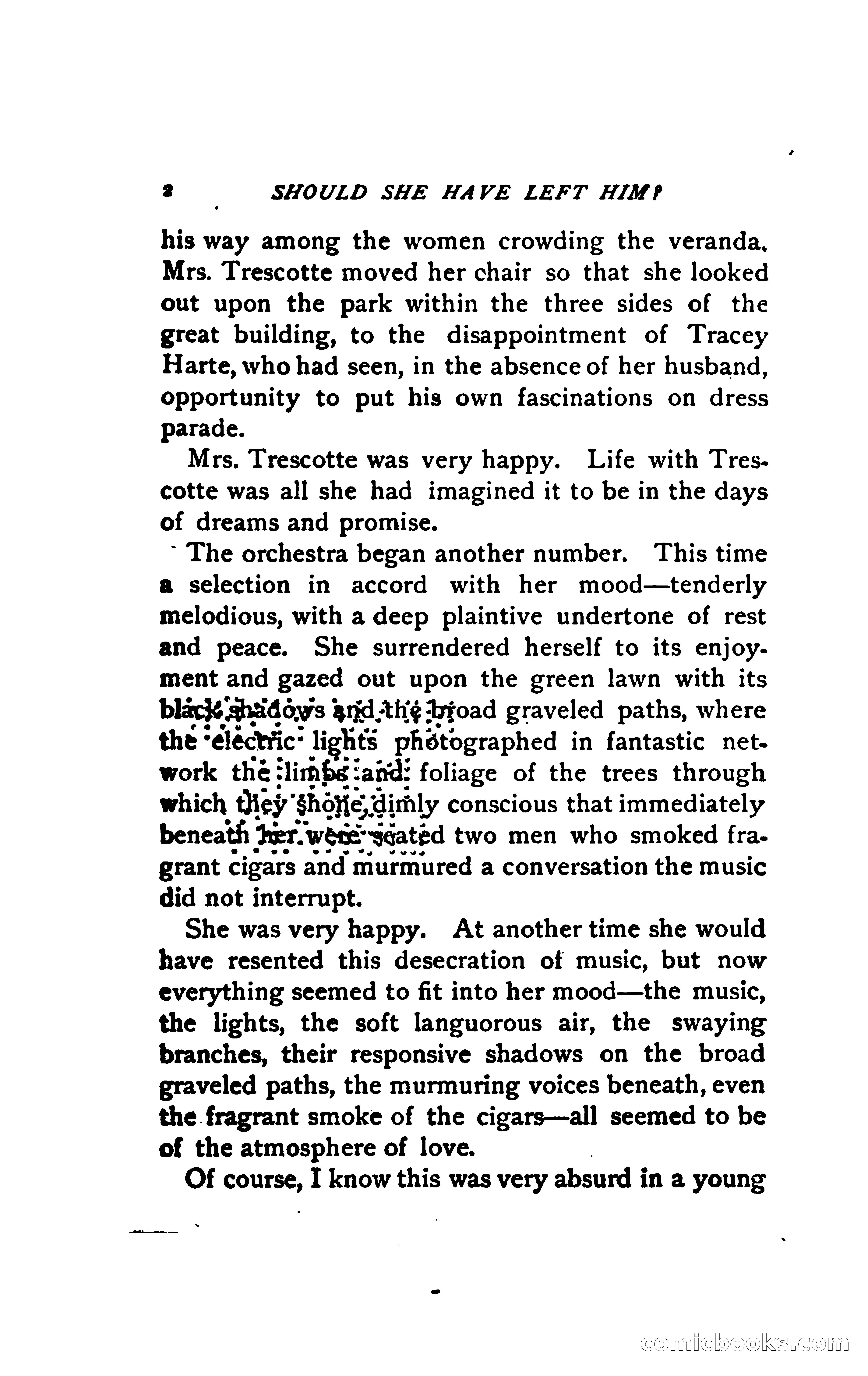 Should She Have Left Him? — page 15 of 294