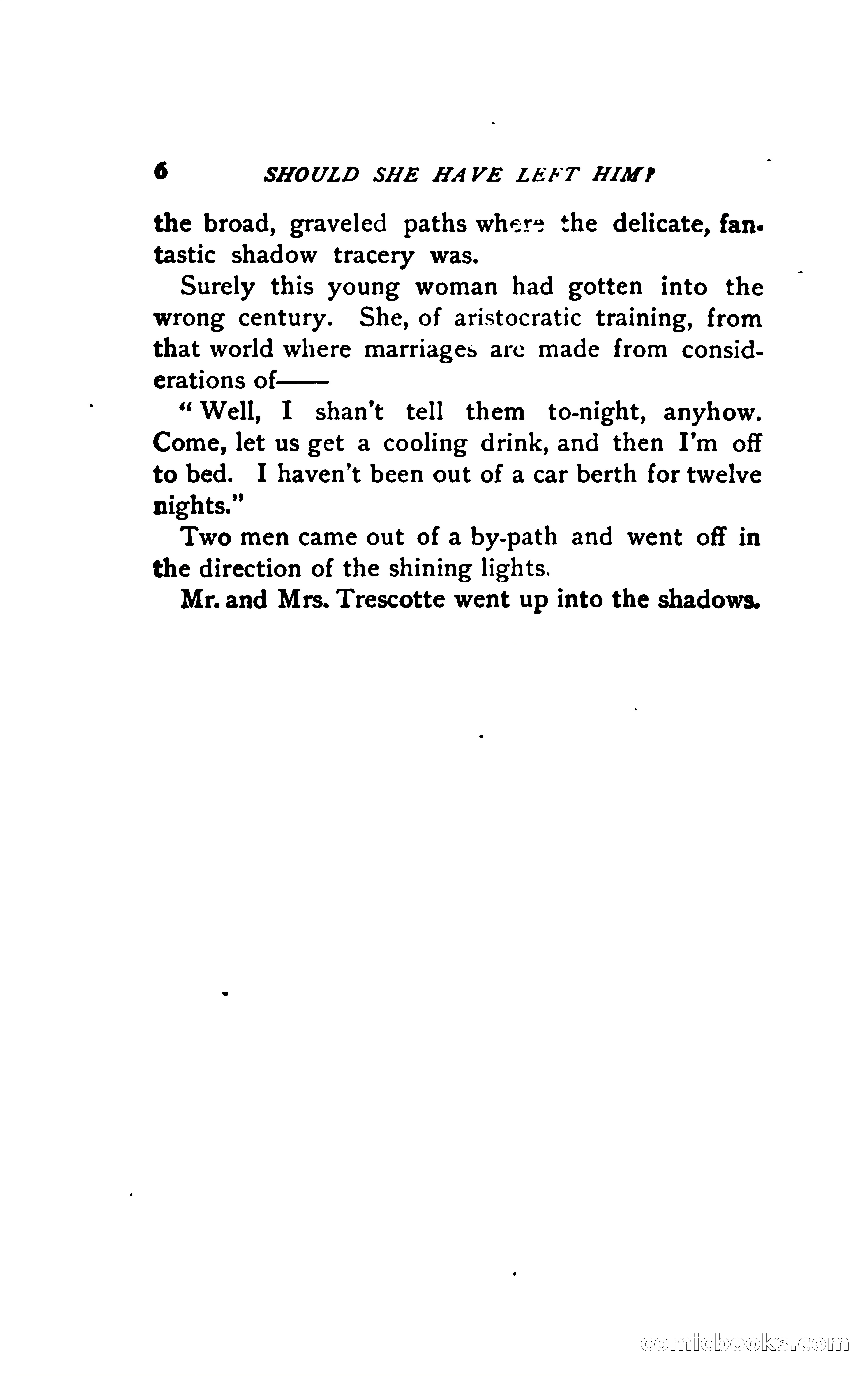 Should She Have Left Him? — page 19 of 294