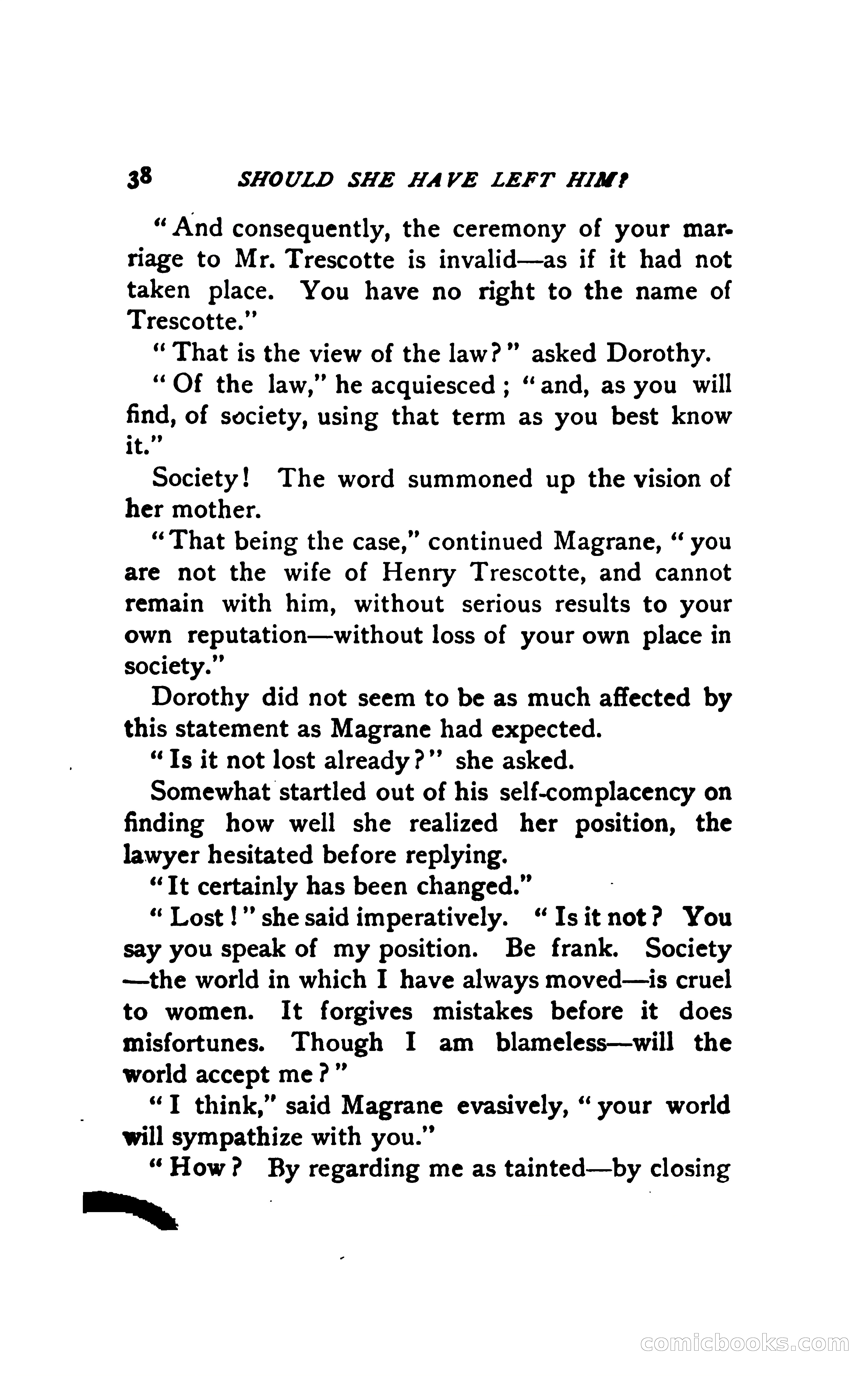 Should She Have Left Him? — page 51 of 294
