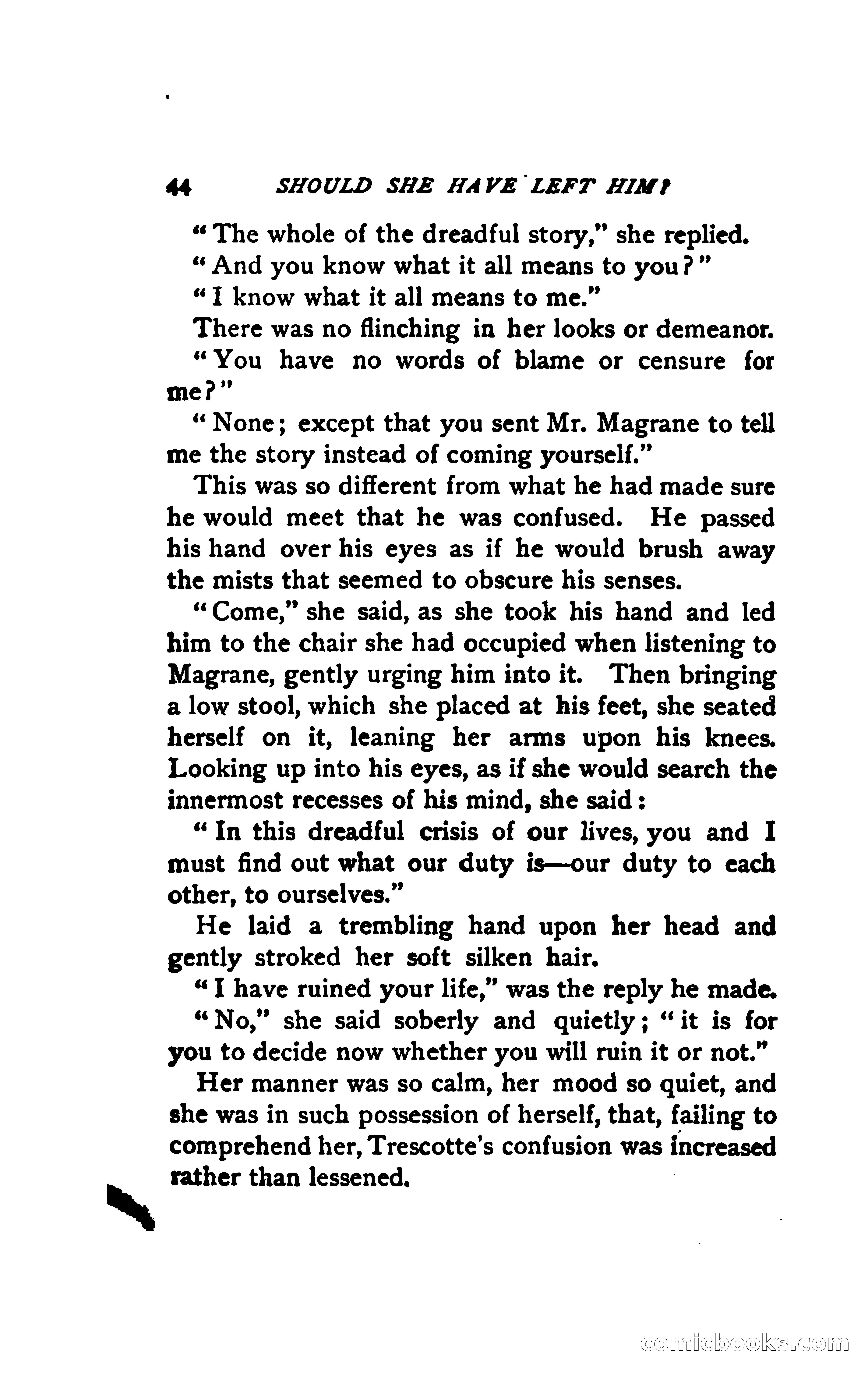 Should She Have Left Him? — page 57 of 294