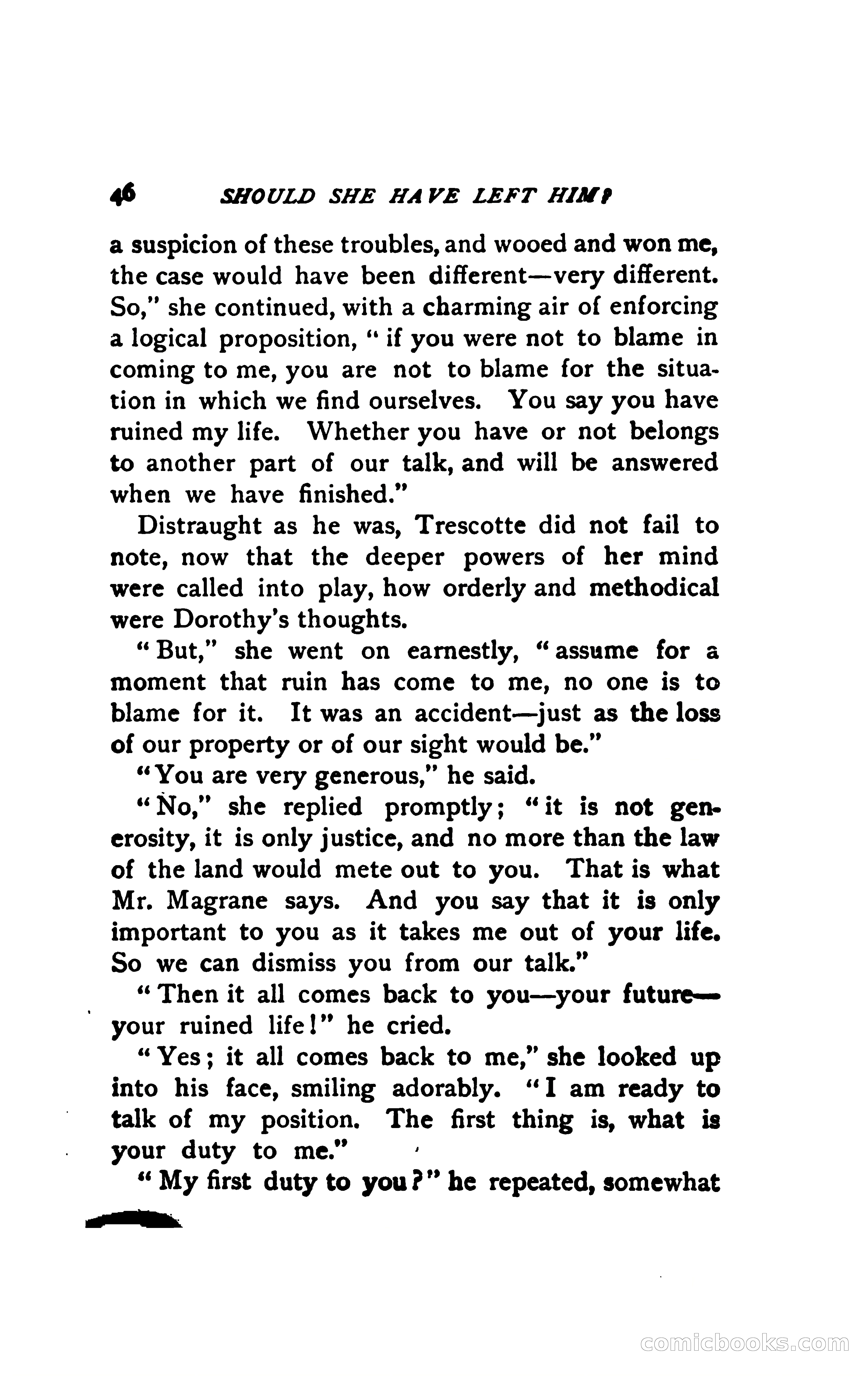 Should She Have Left Him? — page 59 of 294