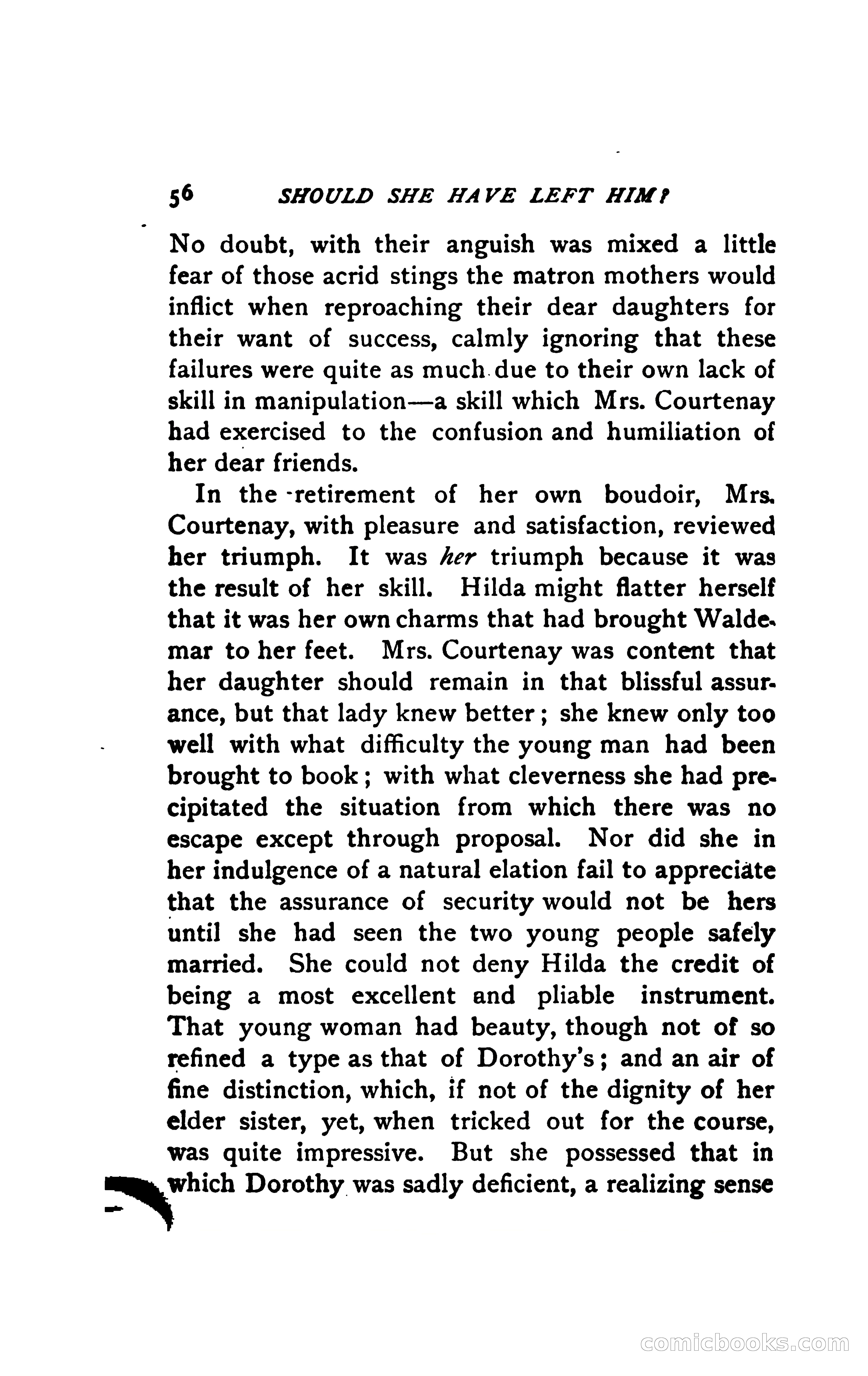 Should She Have Left Him? — page 69 of 294