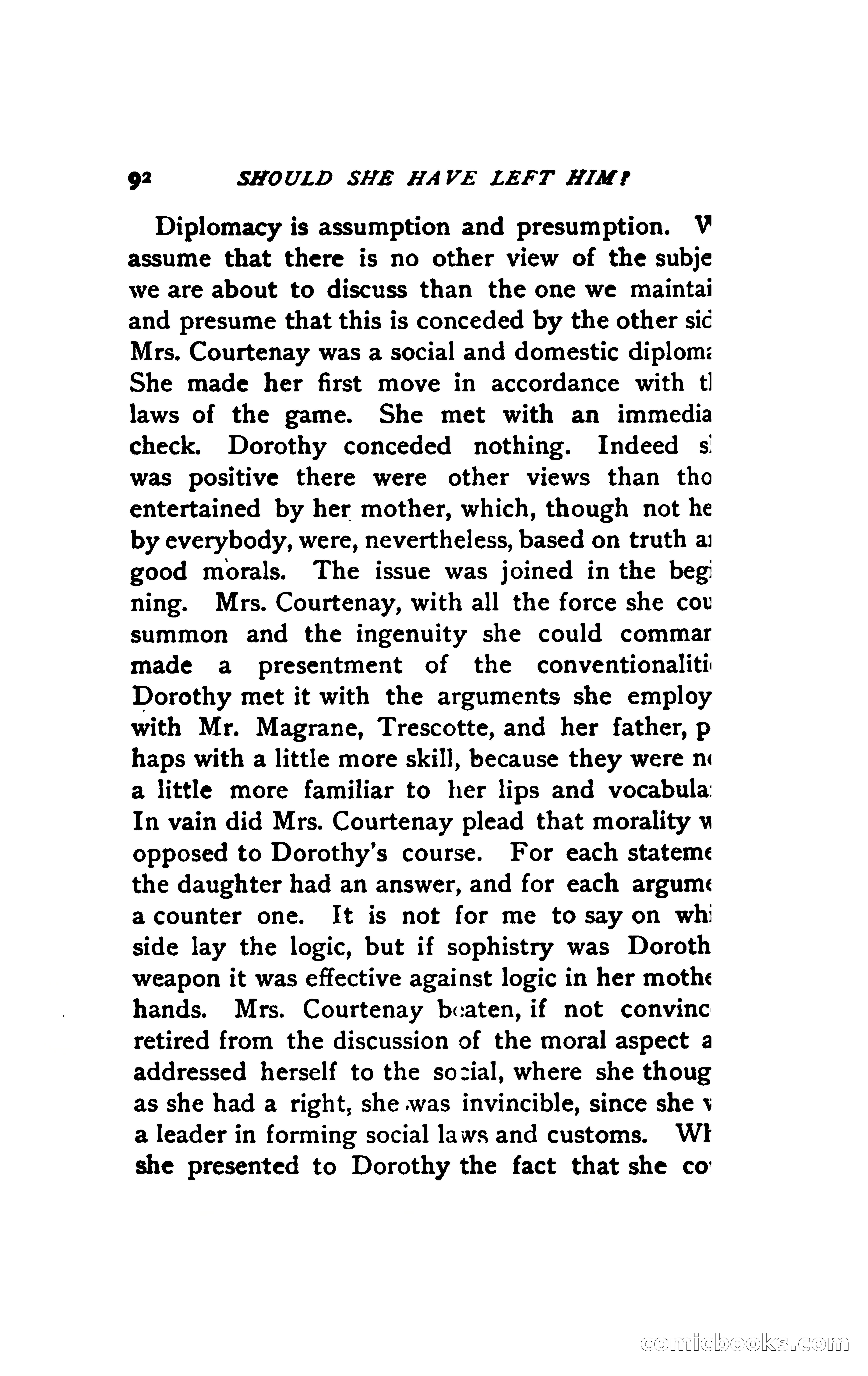 Should She Have Left Him? — page 105 of 294