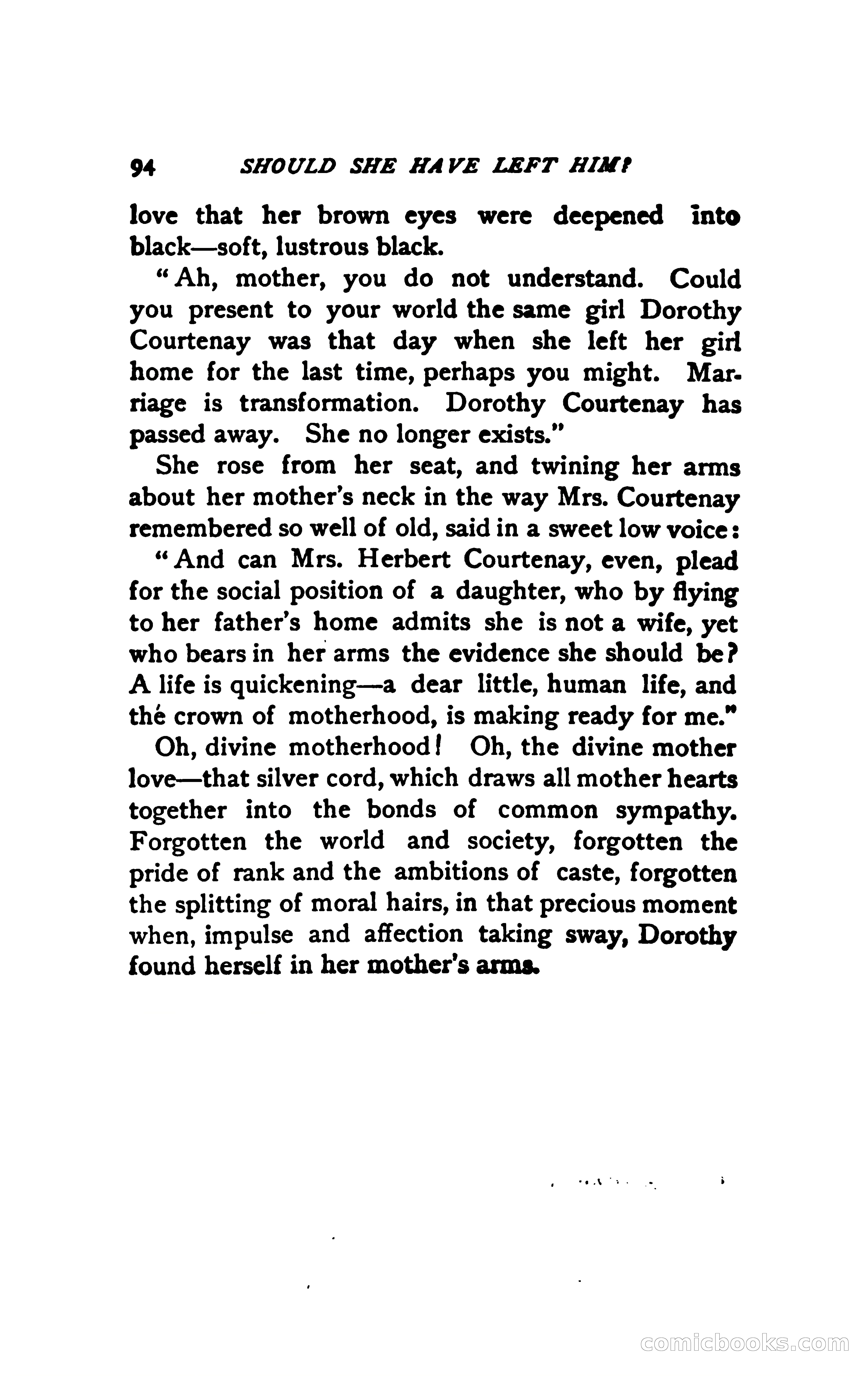 Should She Have Left Him? — page 107 of 294