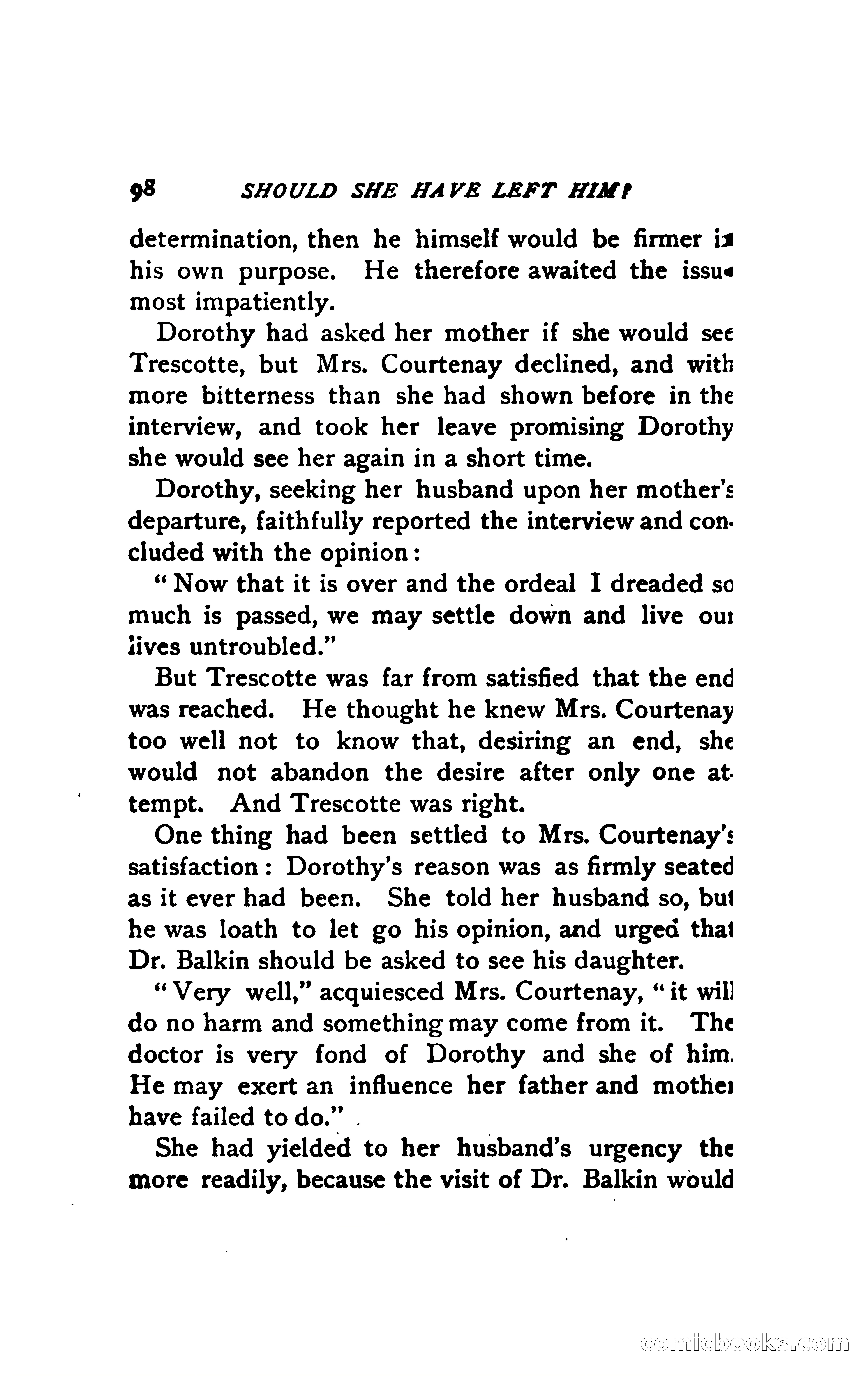 Should She Have Left Him? — page 111 of 294