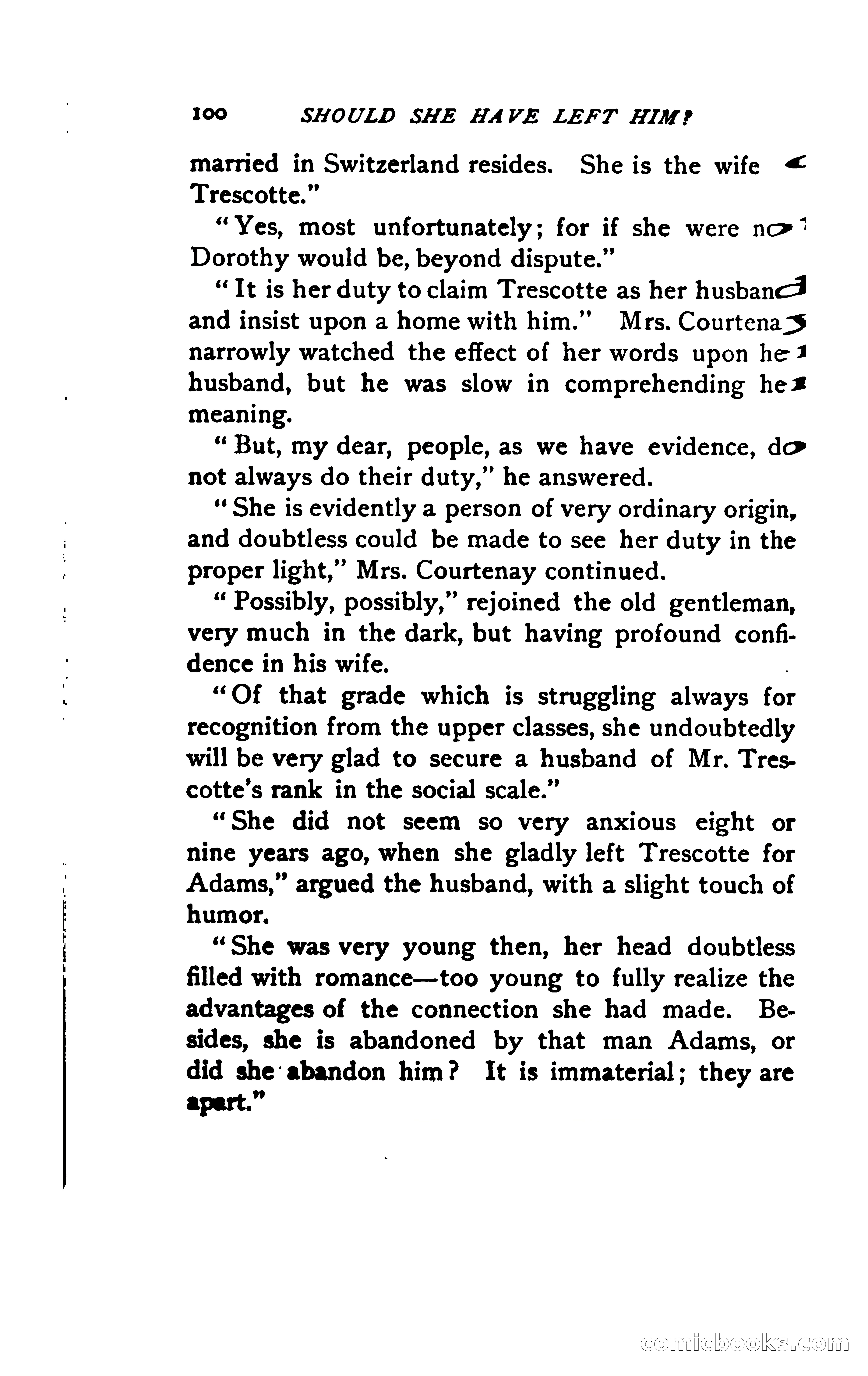 Should She Have Left Him? — page 113 of 294