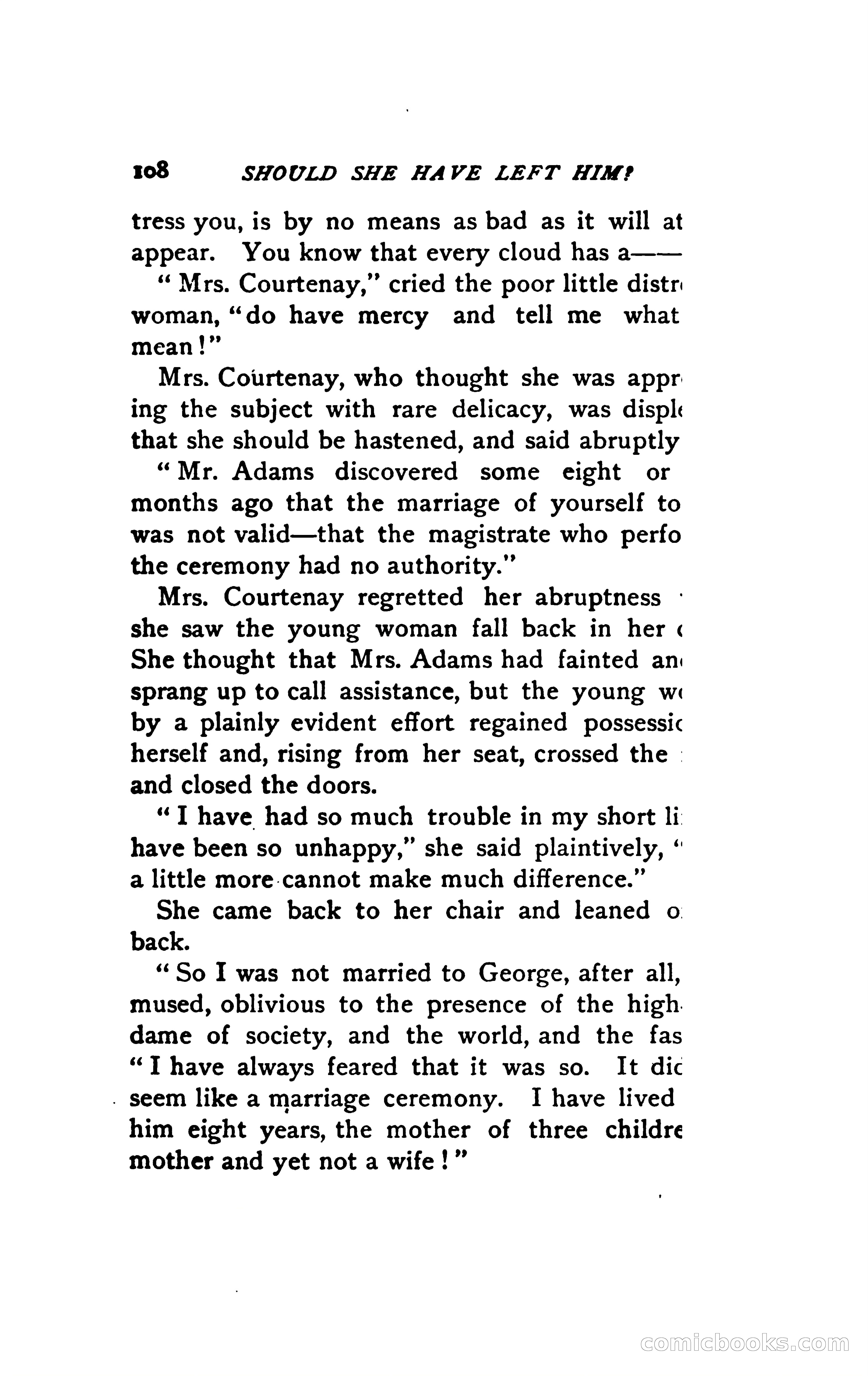 Should She Have Left Him? — page 121 of 294