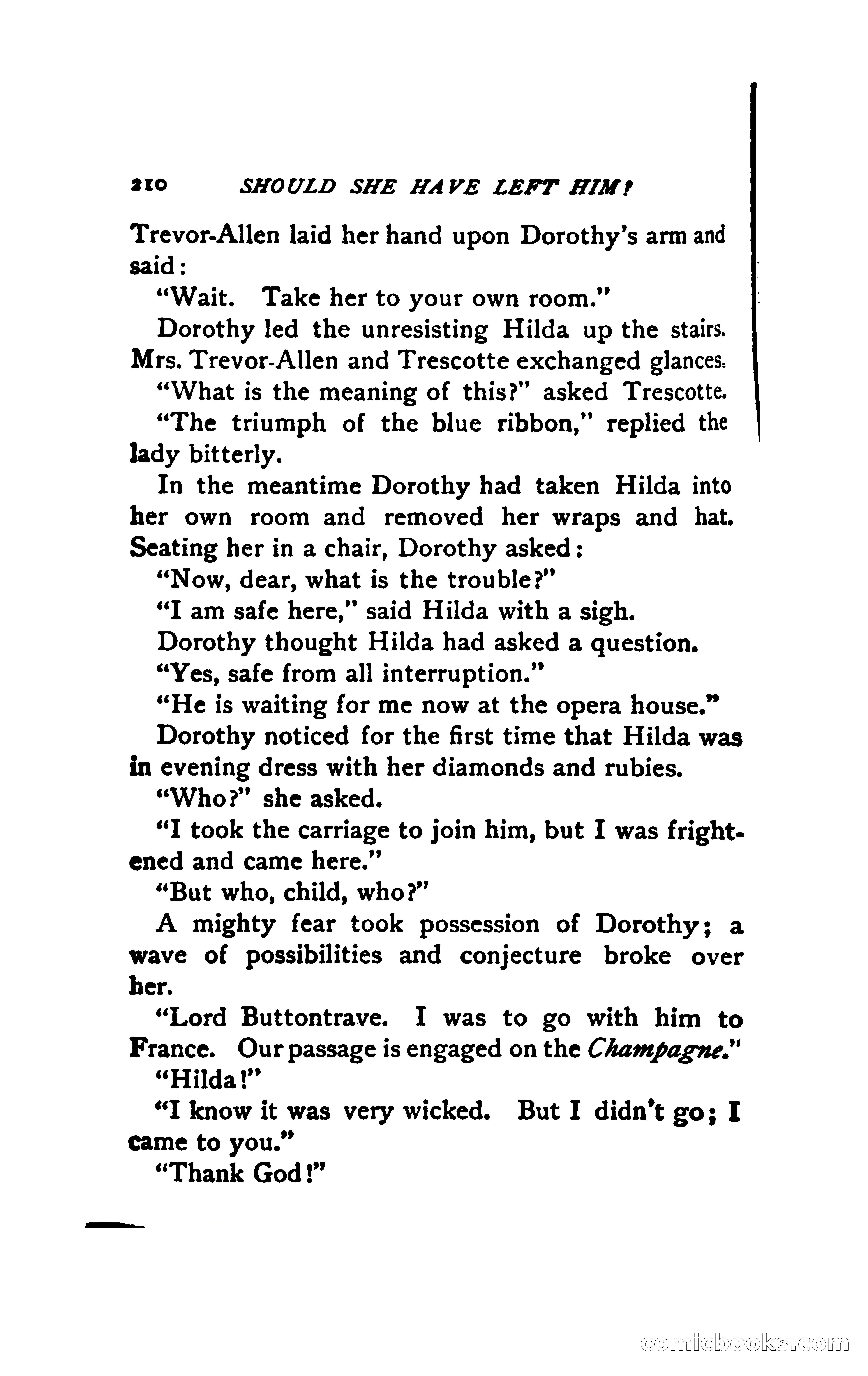 Should She Have Left Him? — page 223 of 294