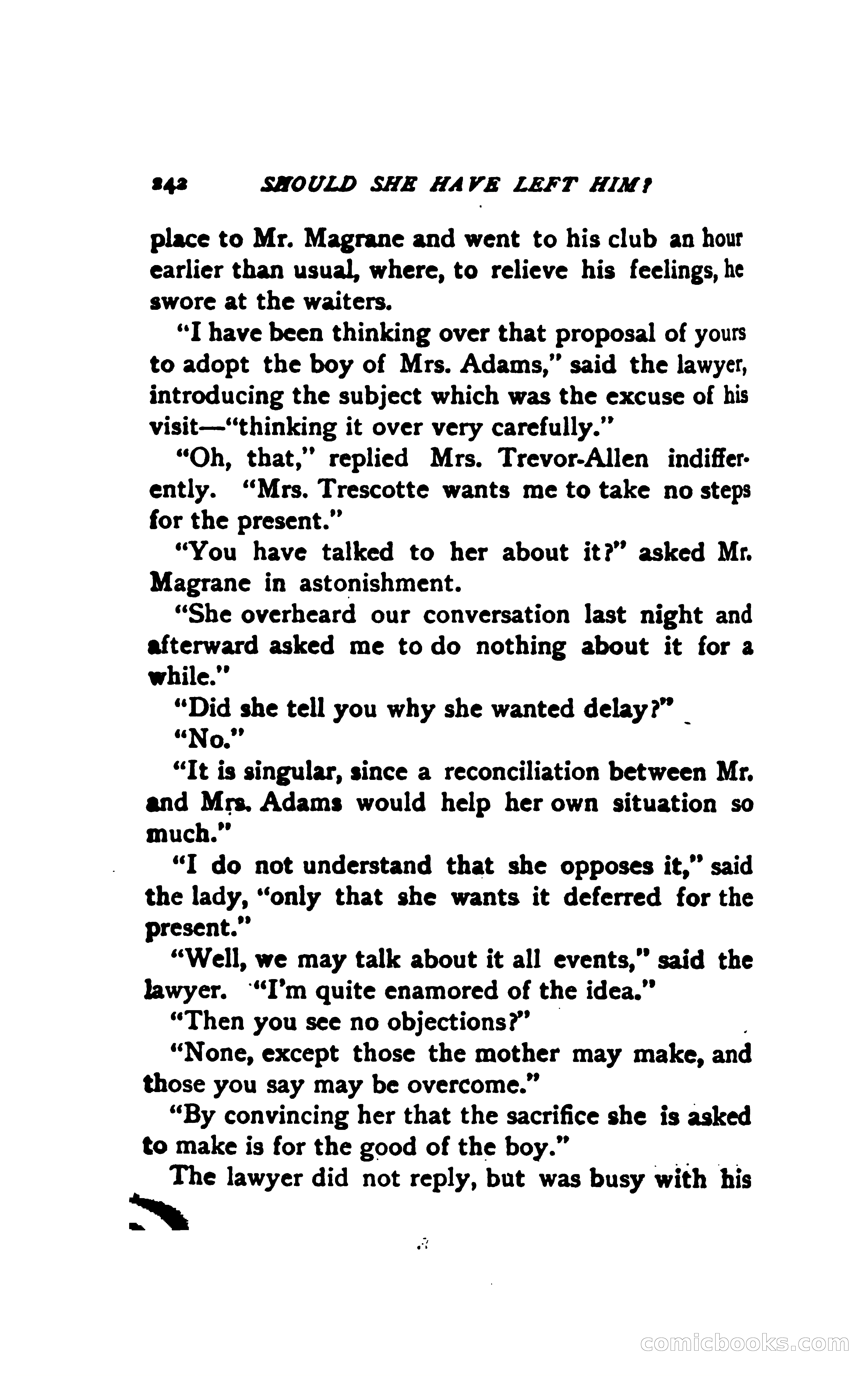 Should She Have Left Him? — page 255 of 294
