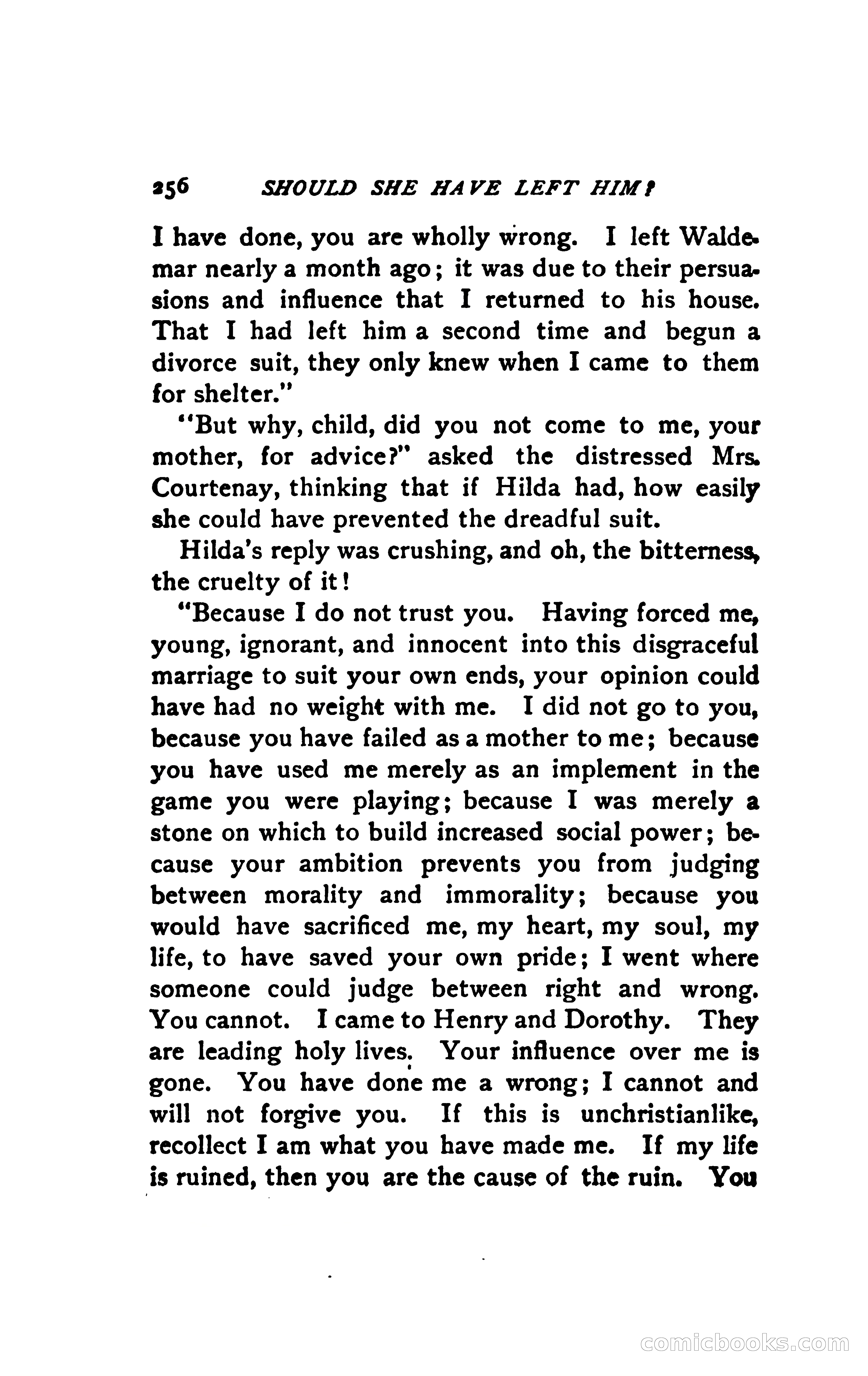 Should She Have Left Him? — page 269 of 294