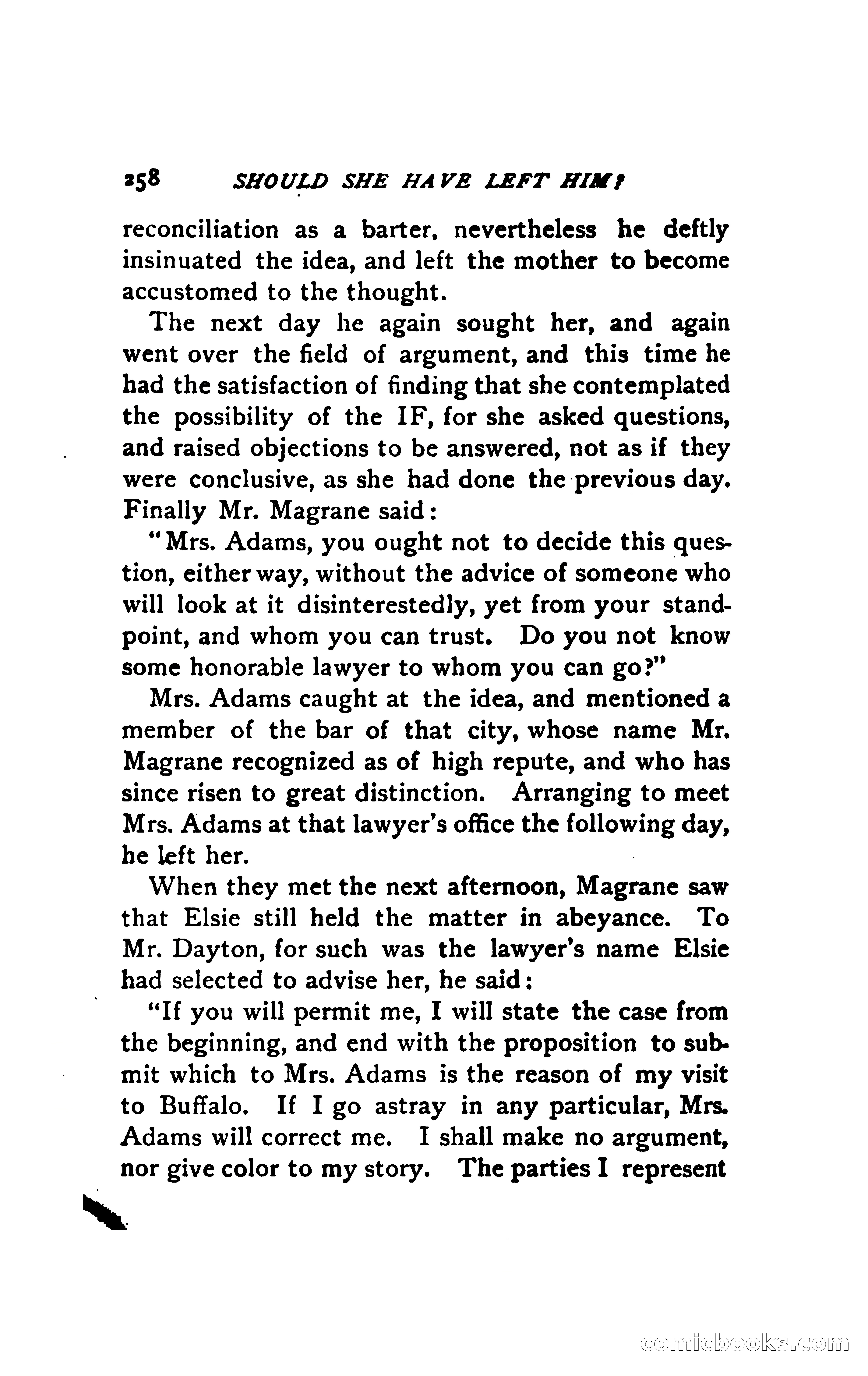 Should She Have Left Him? — page 271 of 294
