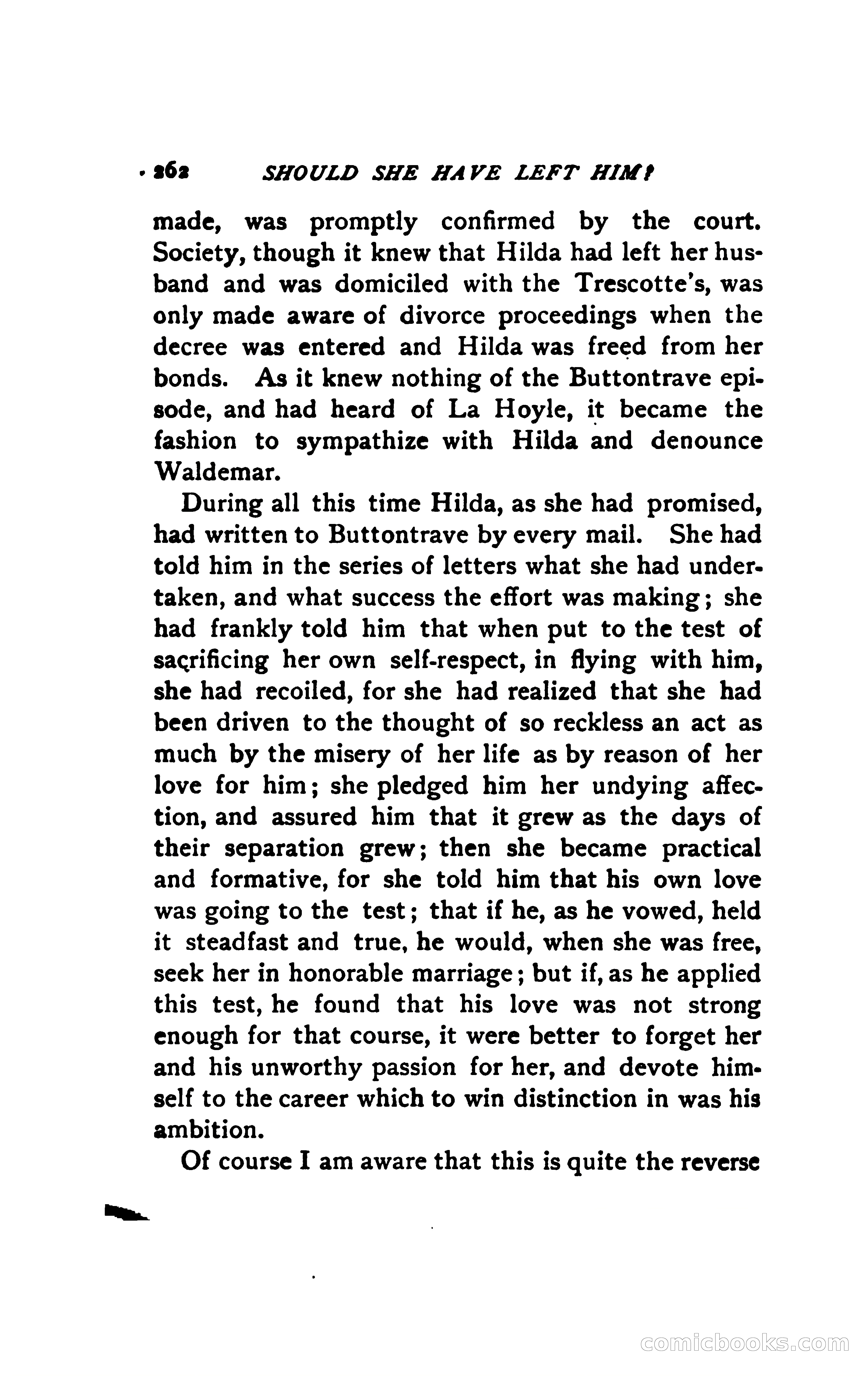 Should She Have Left Him? — page 275 of 294