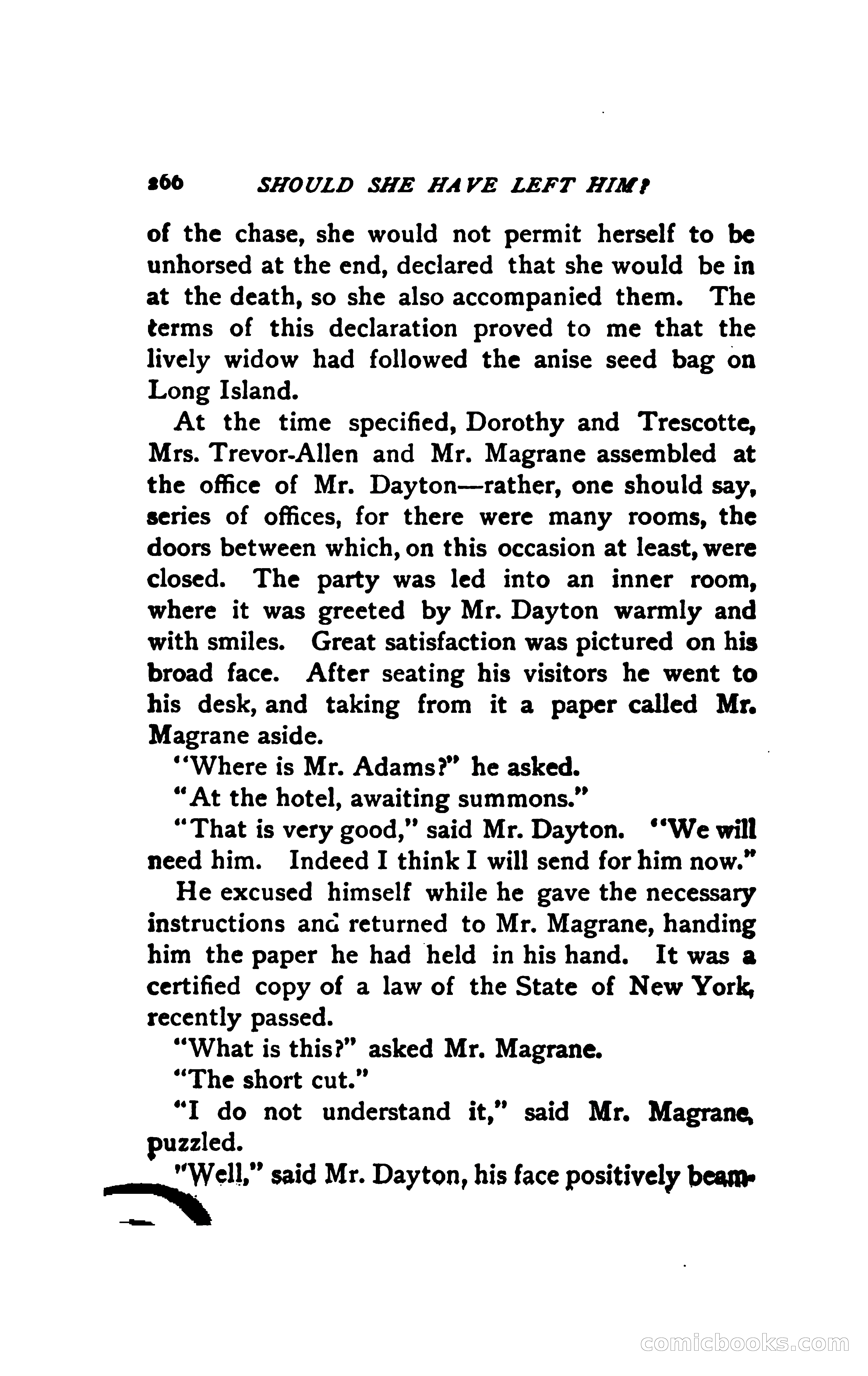 Should She Have Left Him? — page 279 of 294