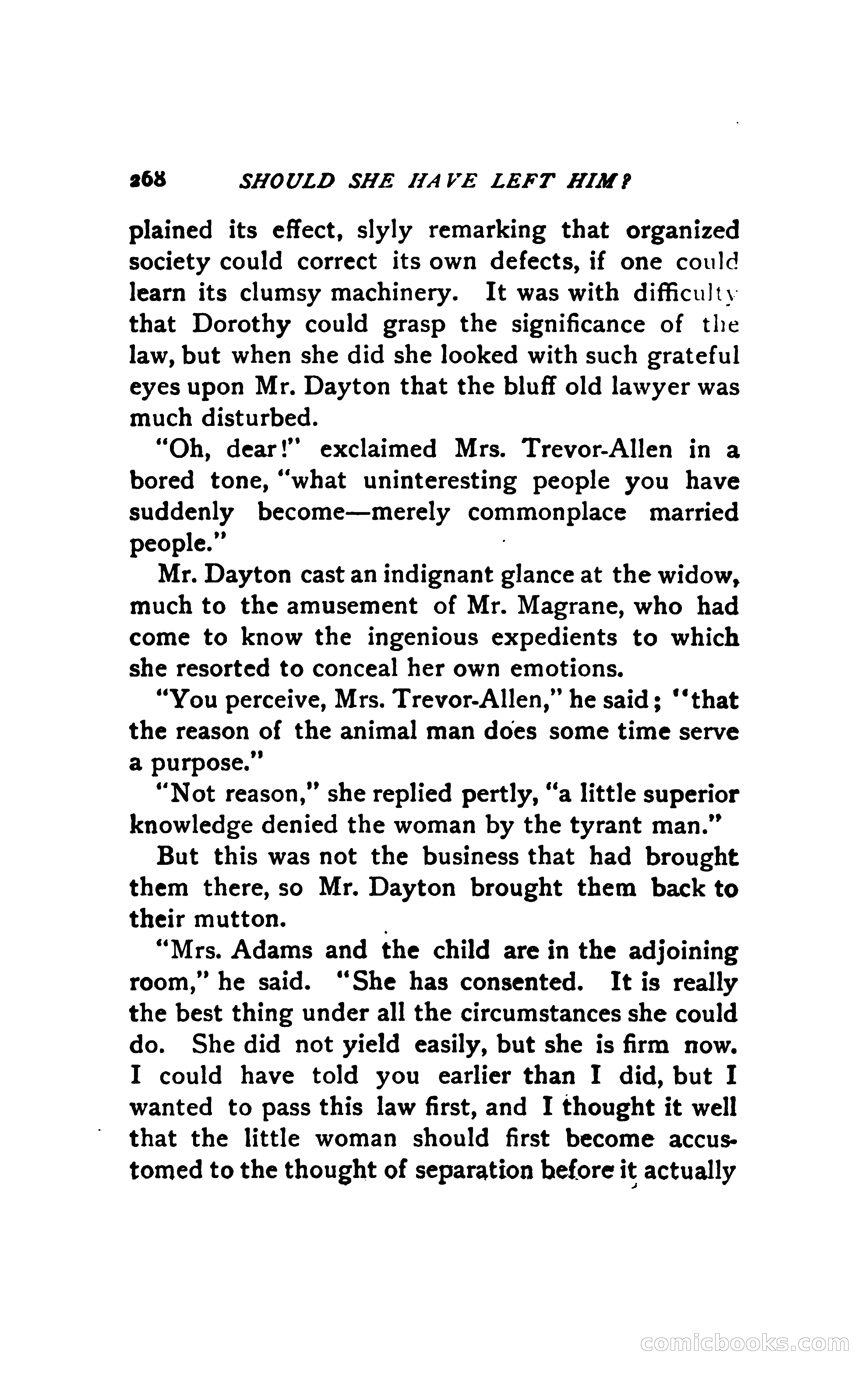 Should She Have Left Him? — page 281 of 294