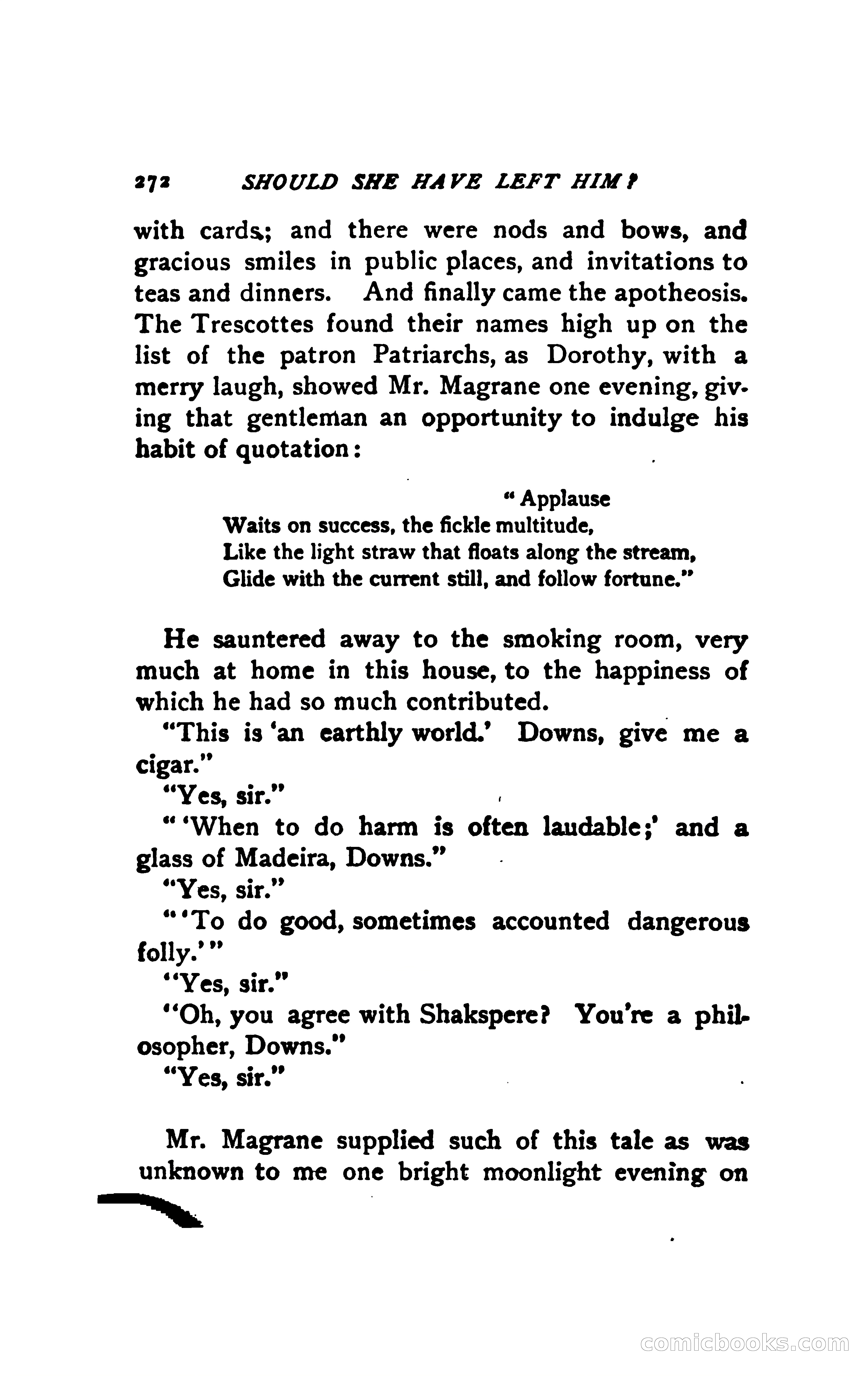 Should She Have Left Him? — page 285 of 294