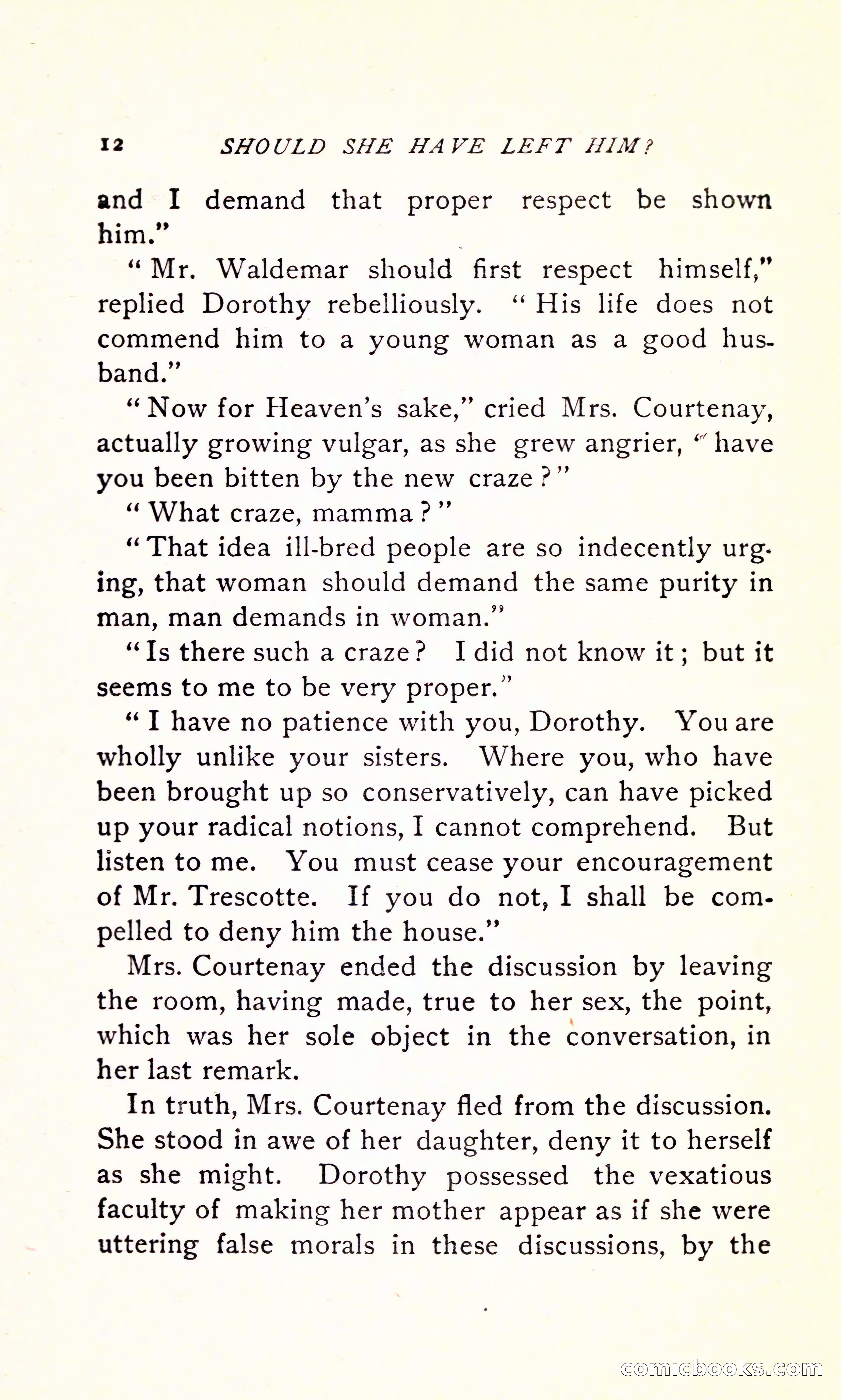 Should She Have Left Him? — page 18 of 294