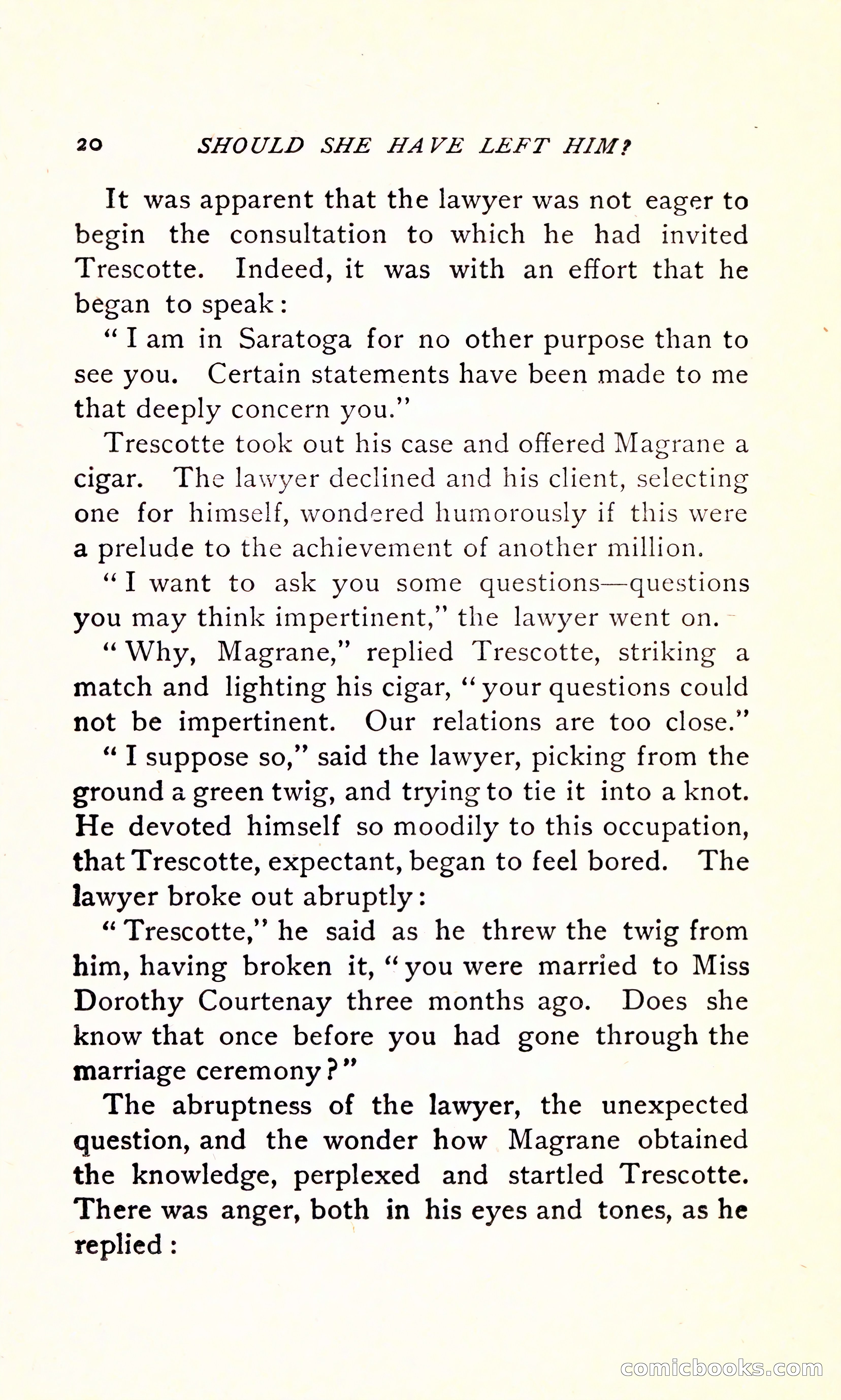 Should She Have Left Him? — page 26 of 294