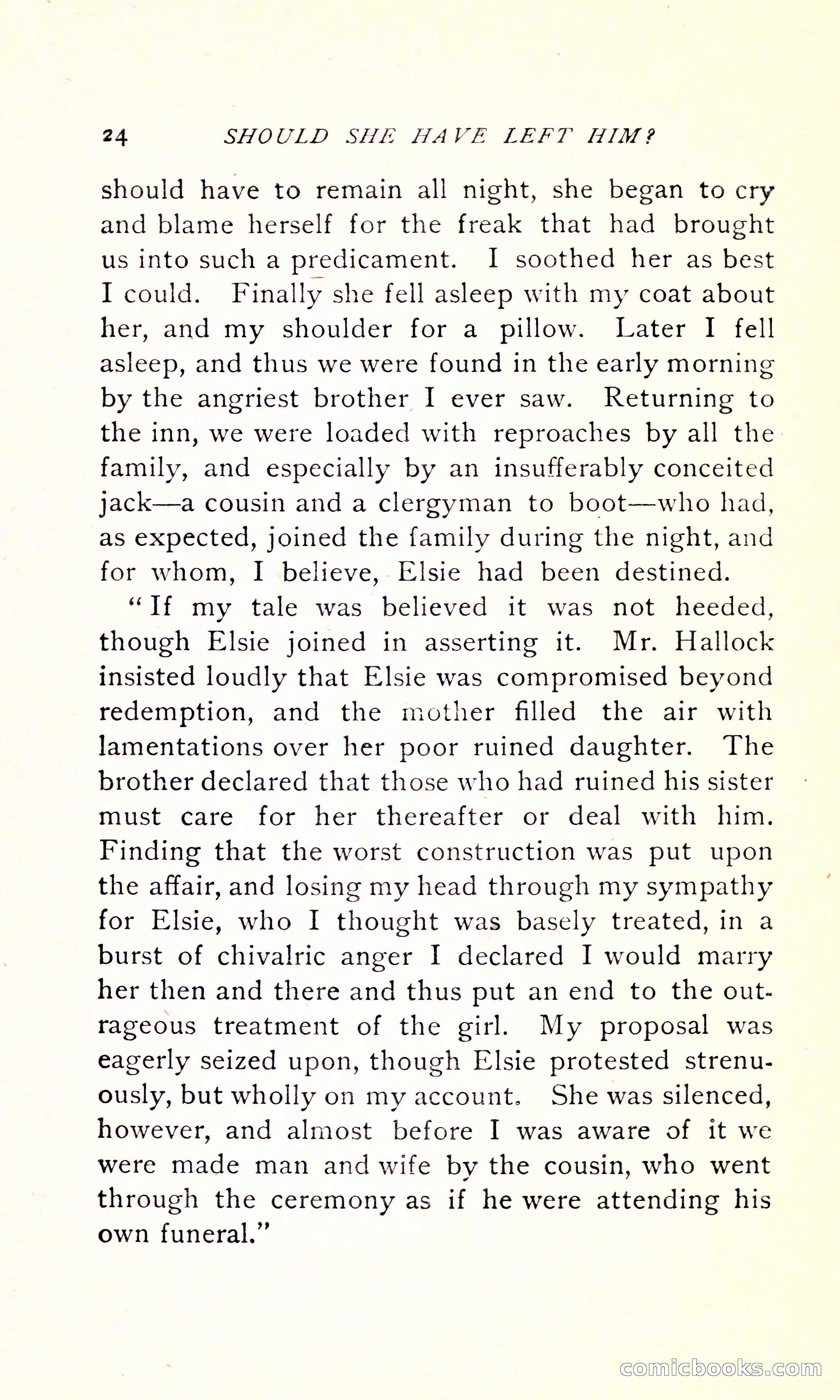 Should She Have Left Him? — page 30 of 294