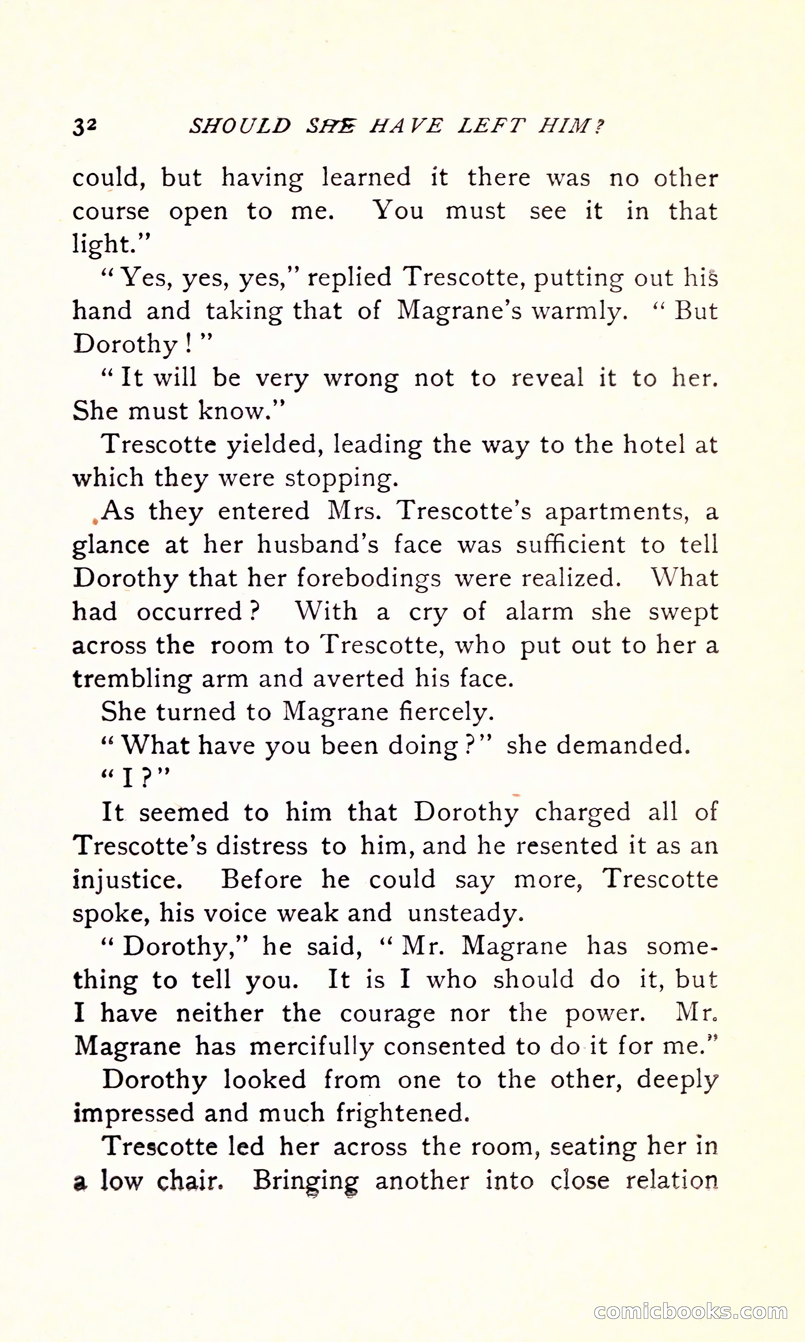 Should She Have Left Him? — page 38 of 294
