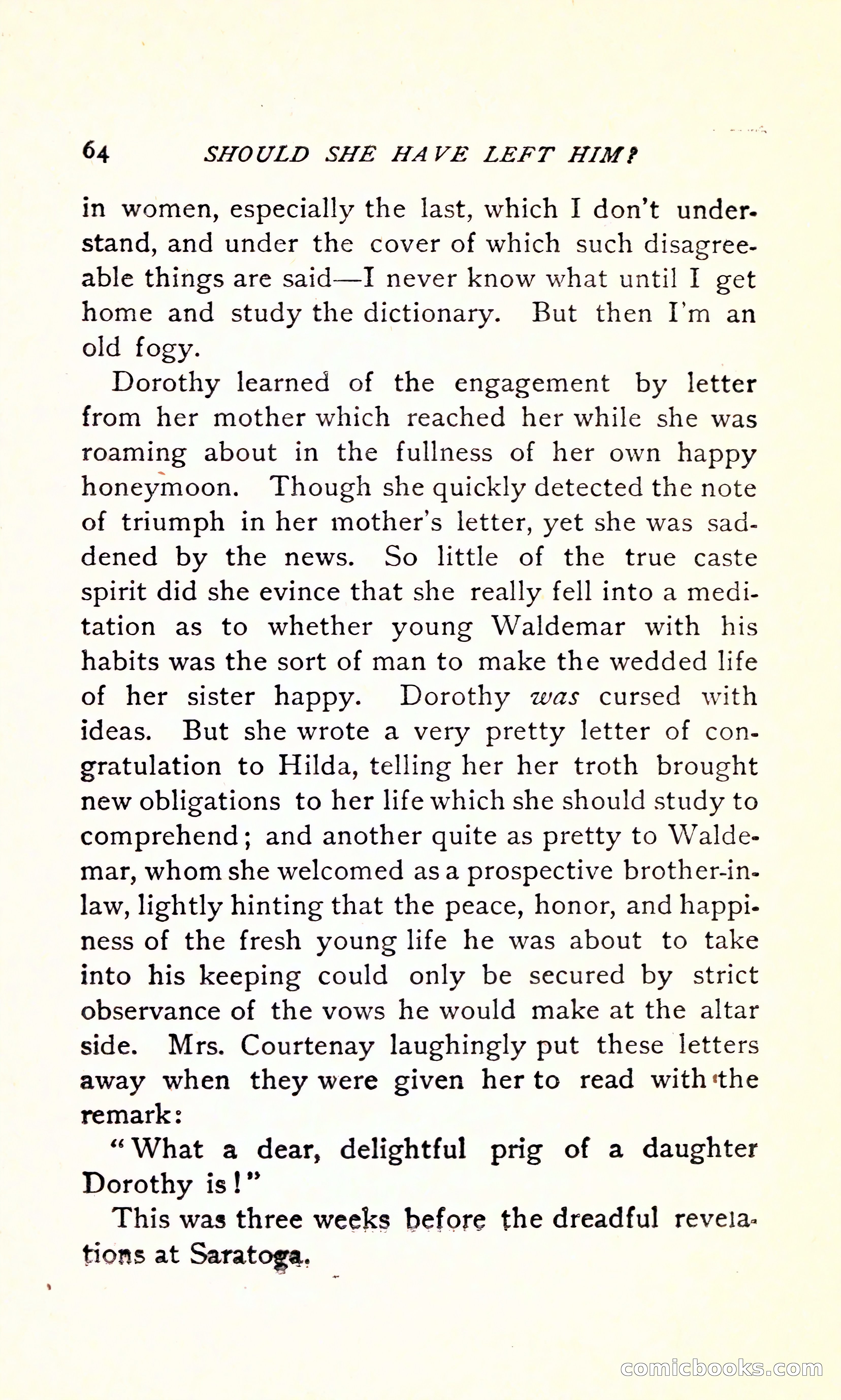 Should She Have Left Him? — page 70 of 294