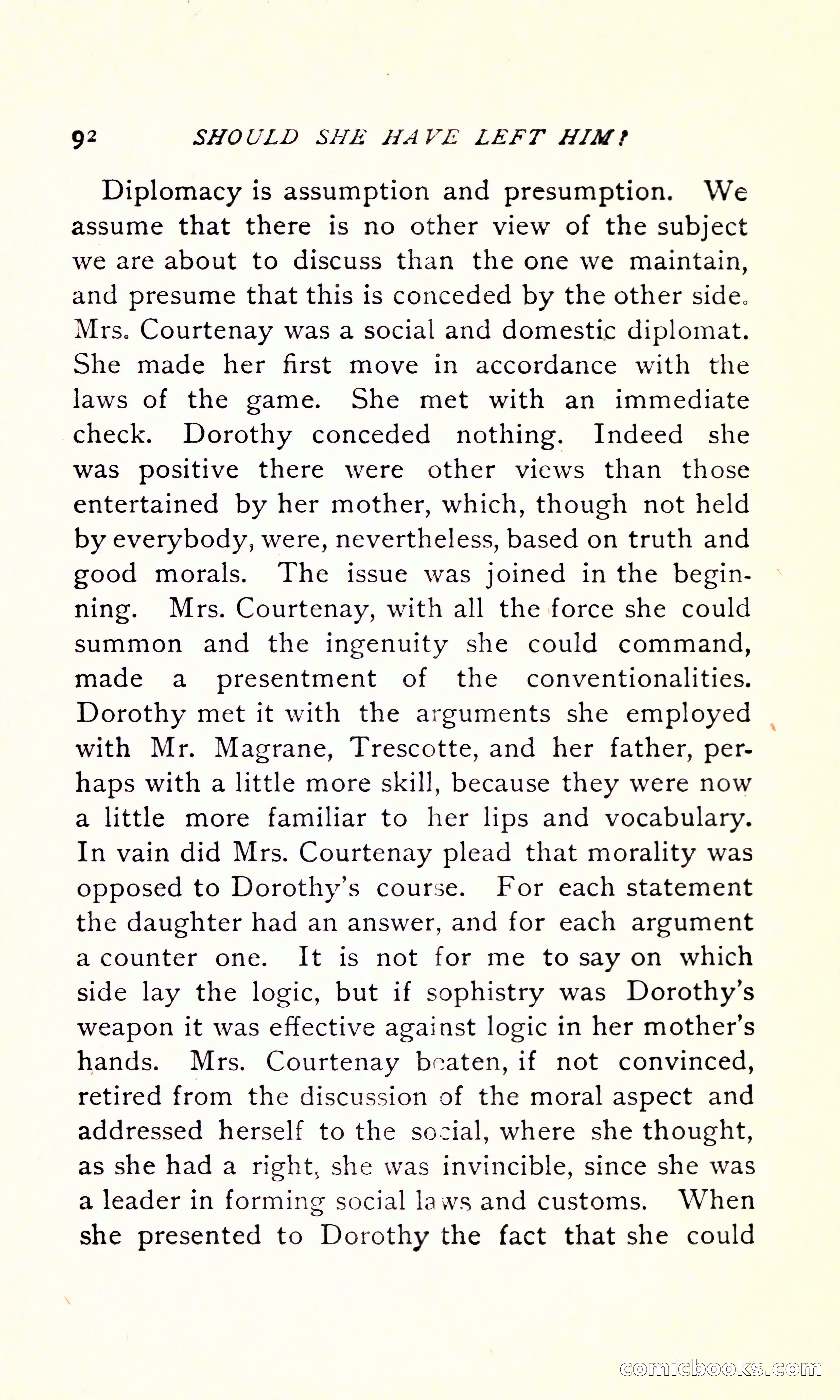 Should She Have Left Him? — page 98 of 294