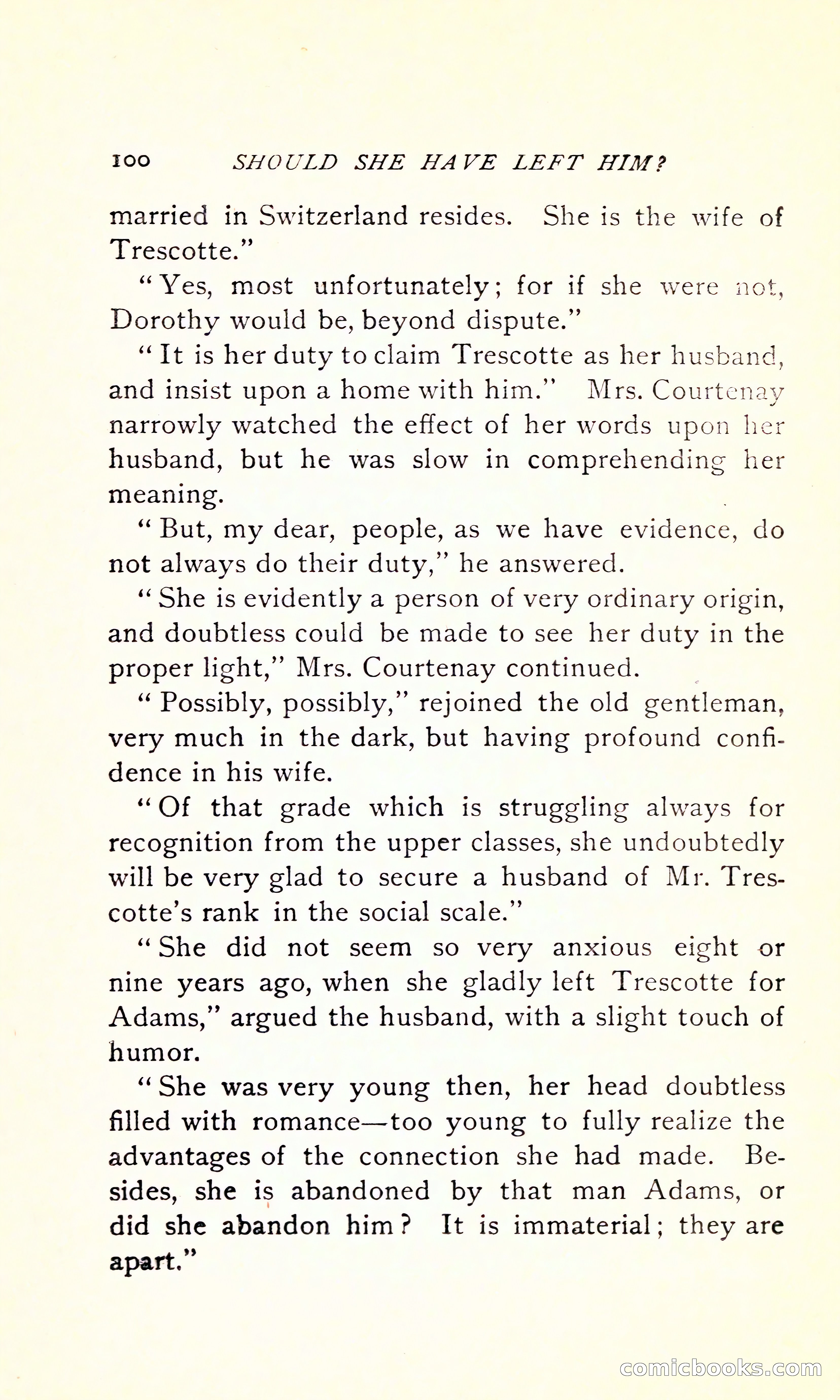 Should She Have Left Him? — page 106 of 294