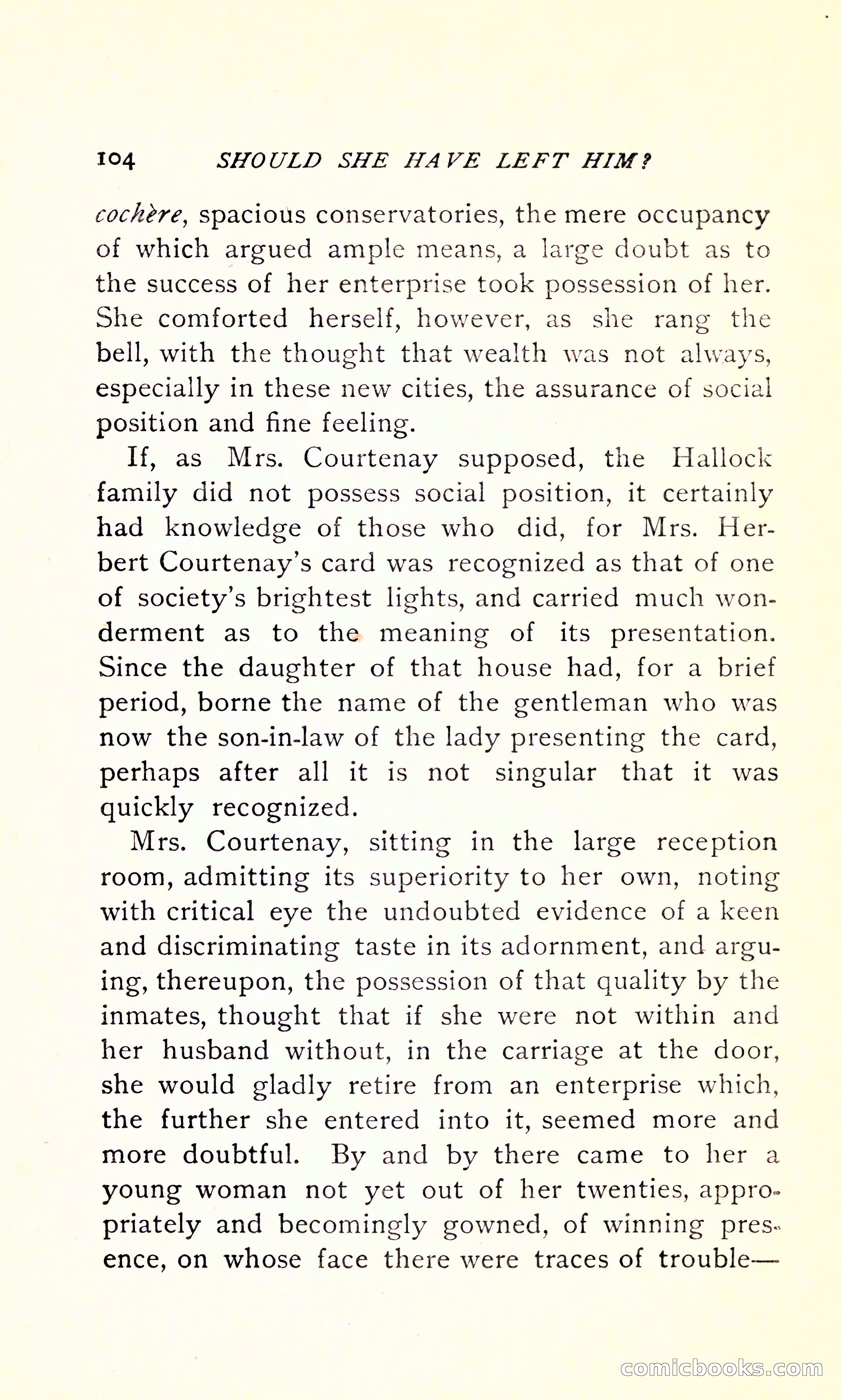 Should She Have Left Him? — page 110 of 294