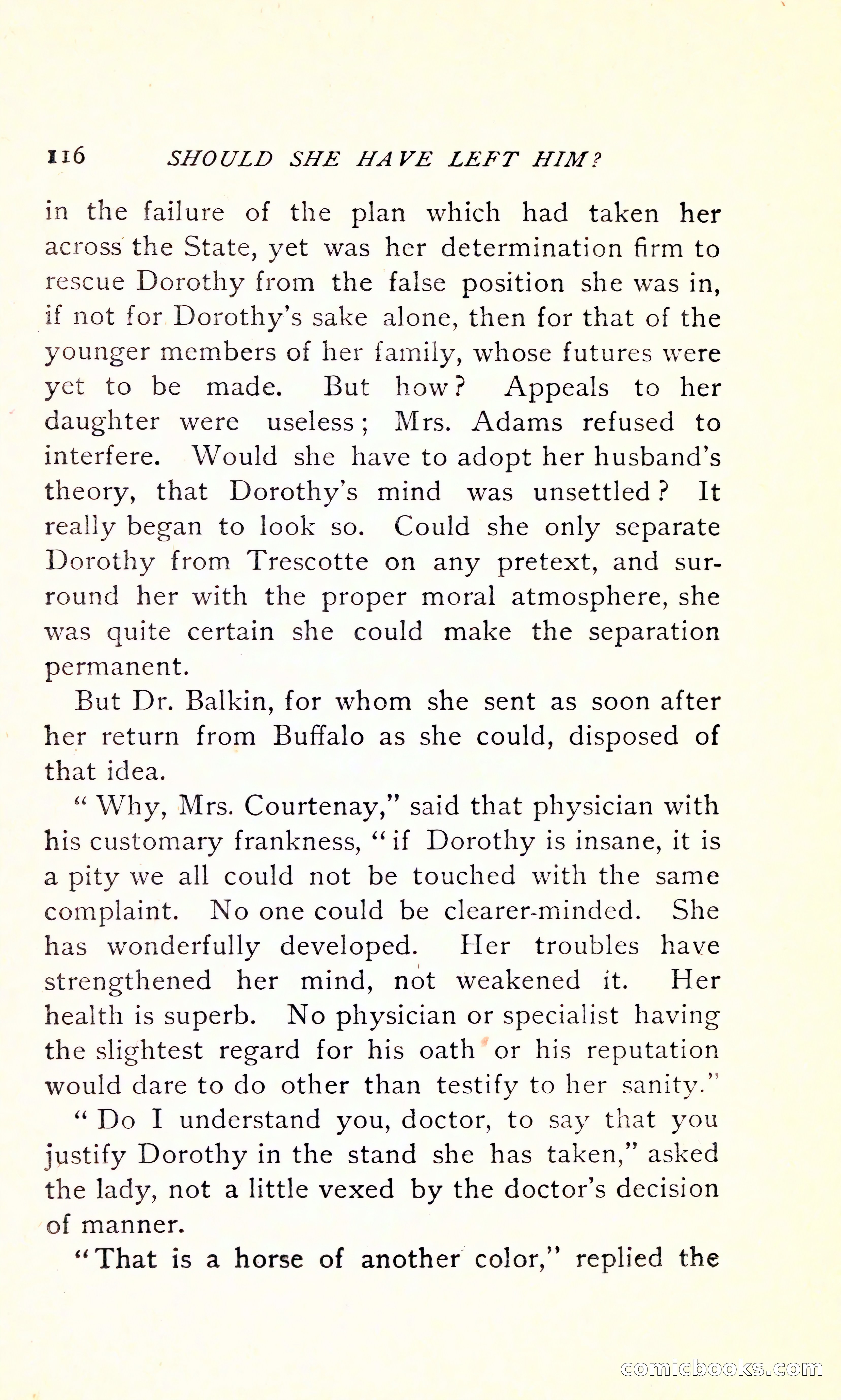Should She Have Left Him? — page 122 of 294
