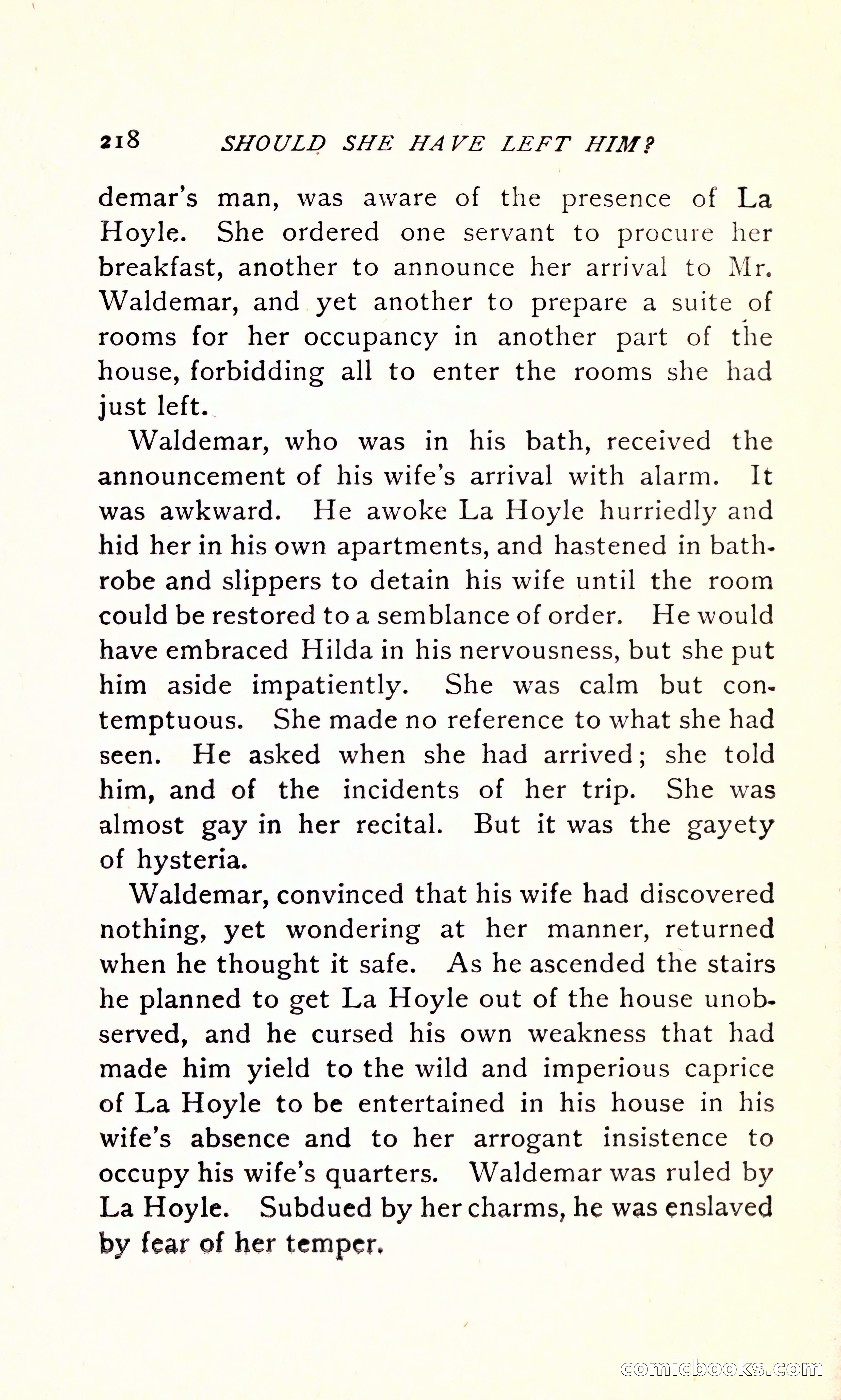 Should She Have Left Him? — page 224 of 294