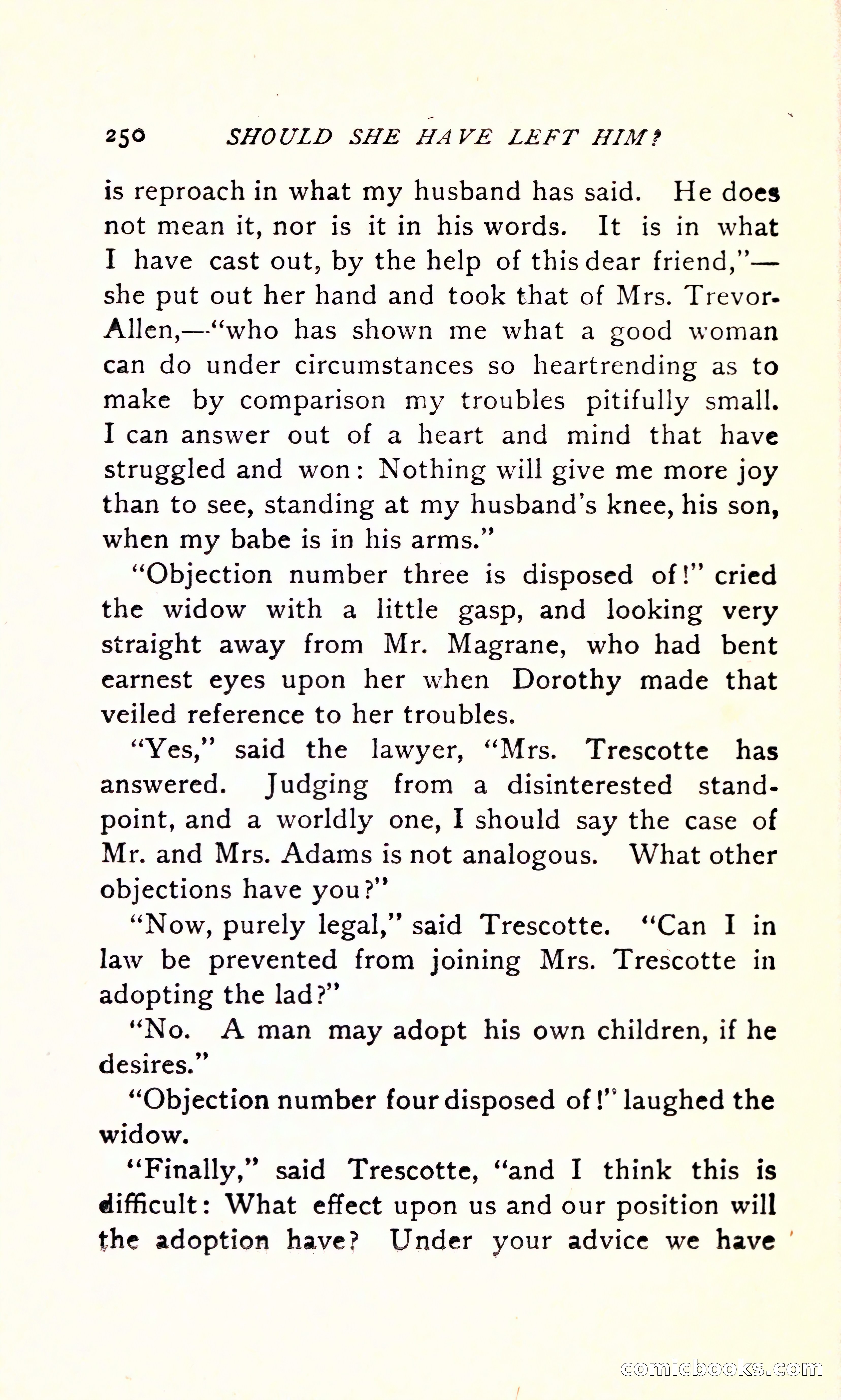 Should She Have Left Him? — page 256 of 294