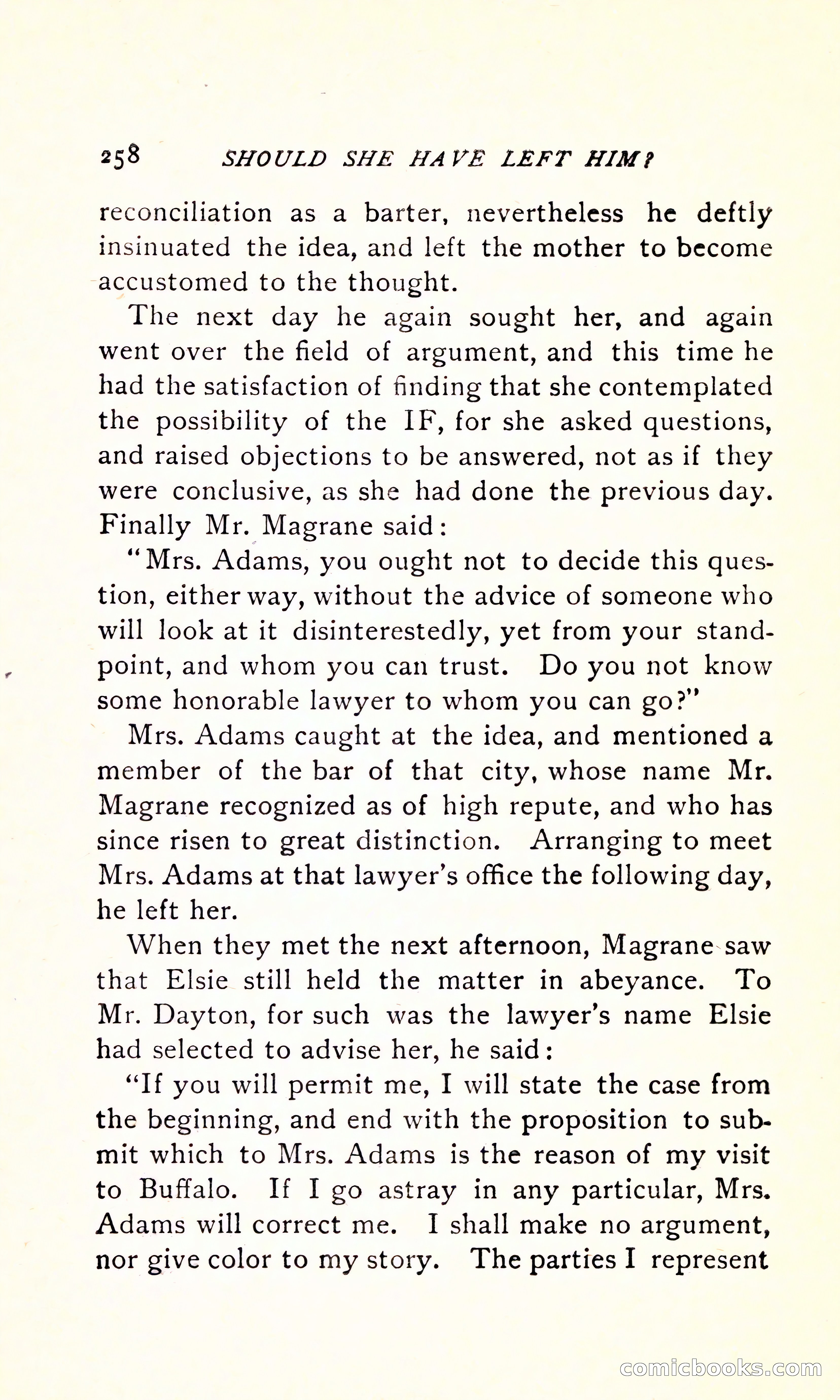 Should She Have Left Him? — page 264 of 294