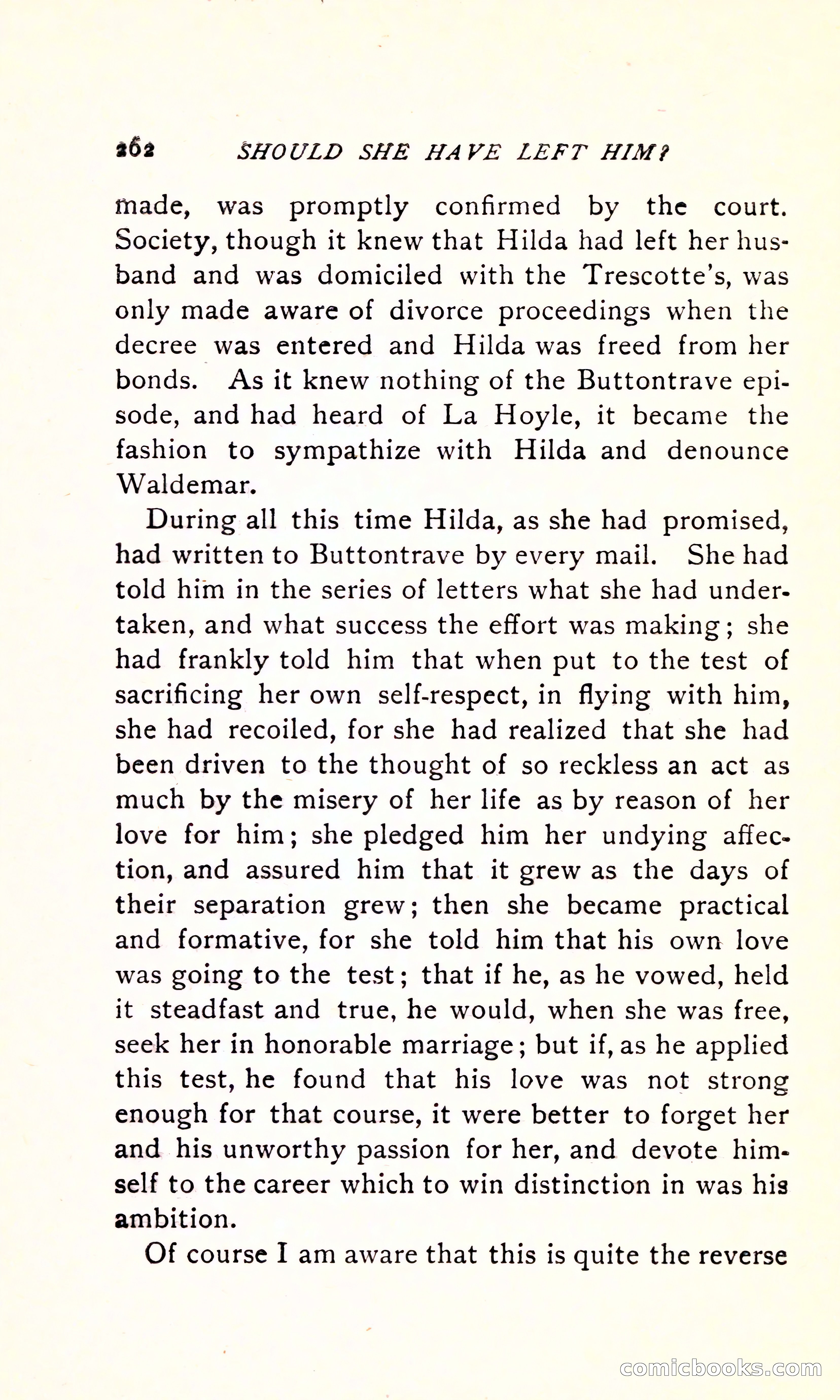Should She Have Left Him? — page 268 of 294