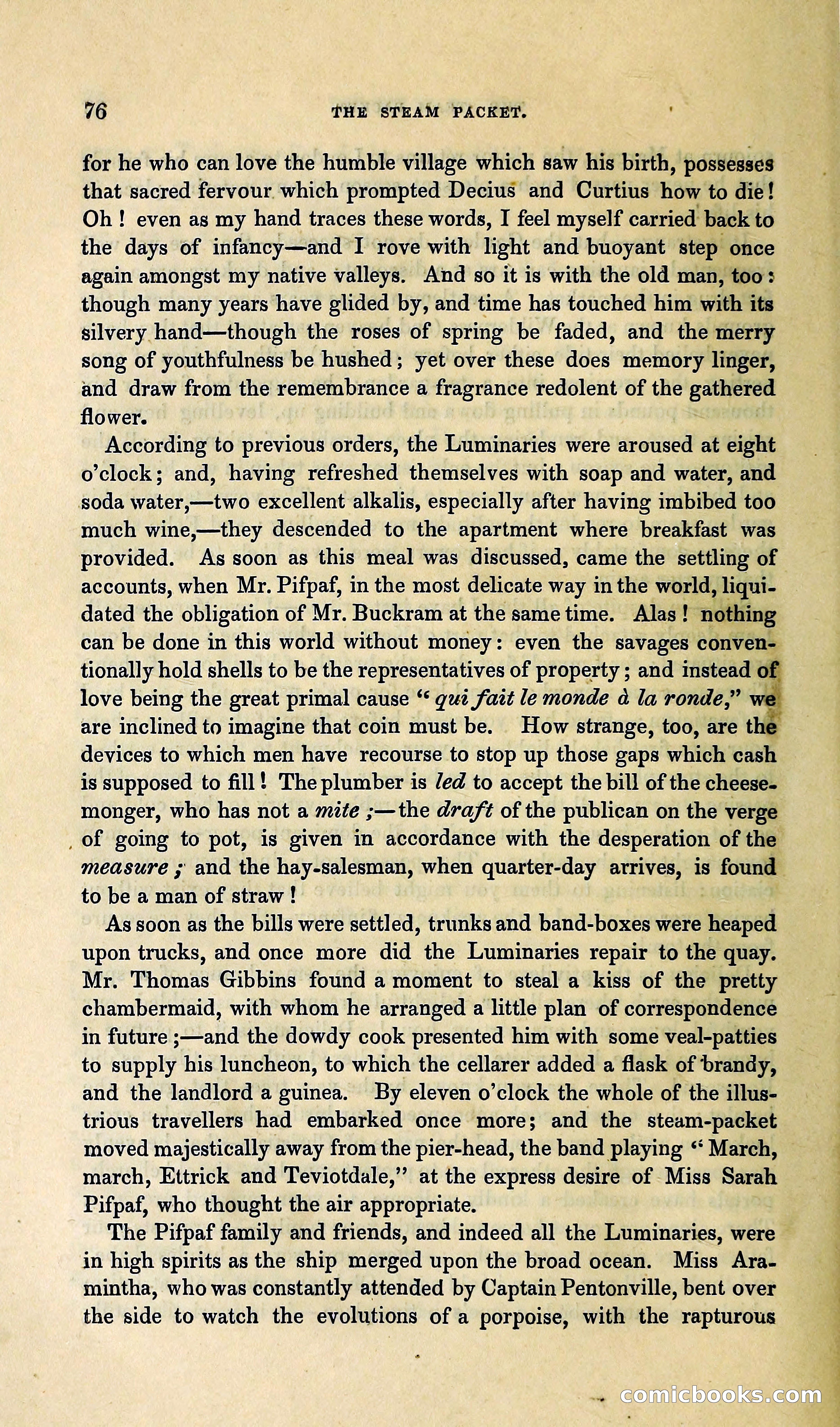 The Steam-Packet: A Tale of the River and the Ocean — page 109 of 399