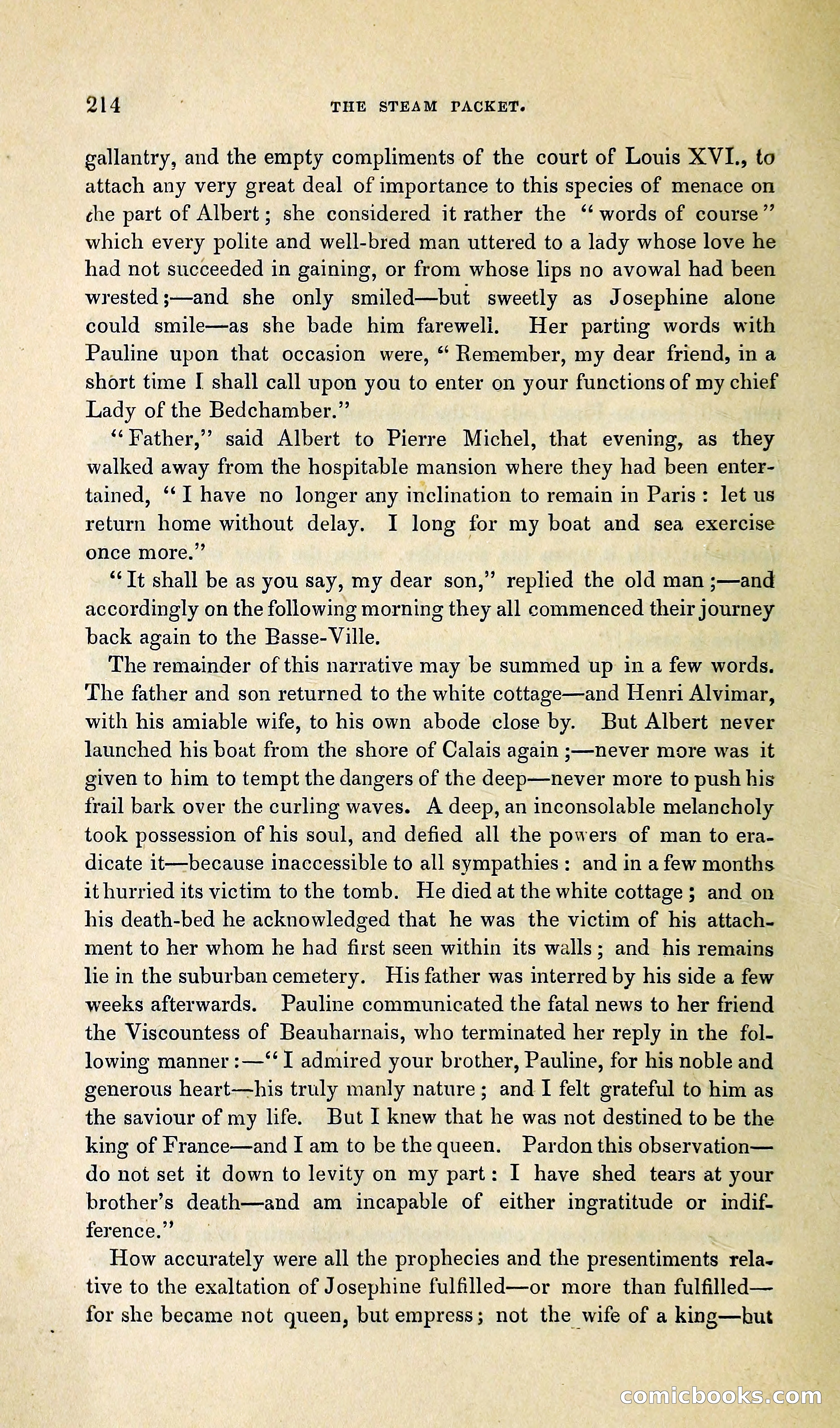 The Steam-Packet: A Tale of the River and the Ocean — page 279 of 399