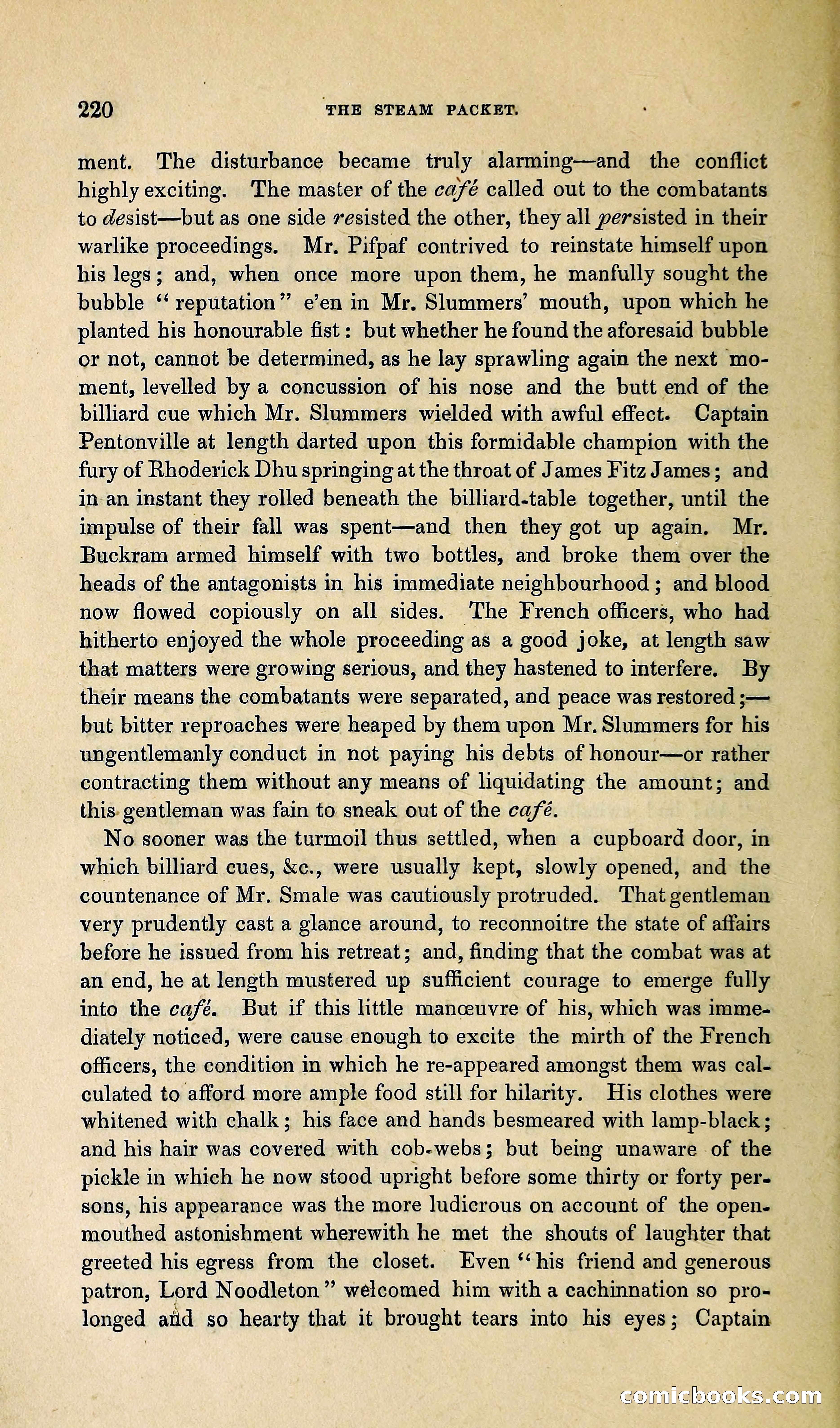 The Steam-Packet: A Tale of the River and the Ocean — page 285 of 399
