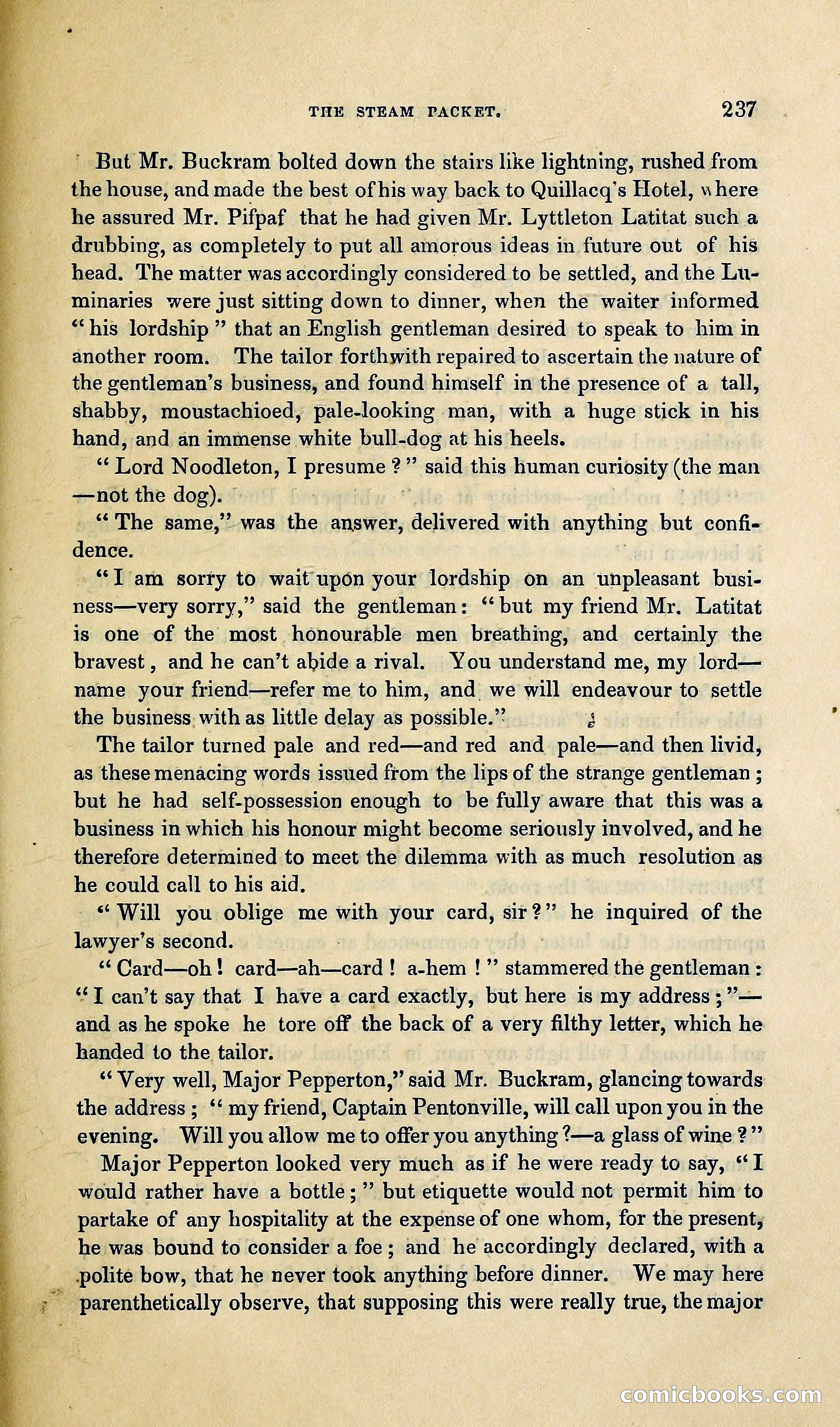 The Steam-Packet: A Tale of the River and the Ocean — page 310 of 399