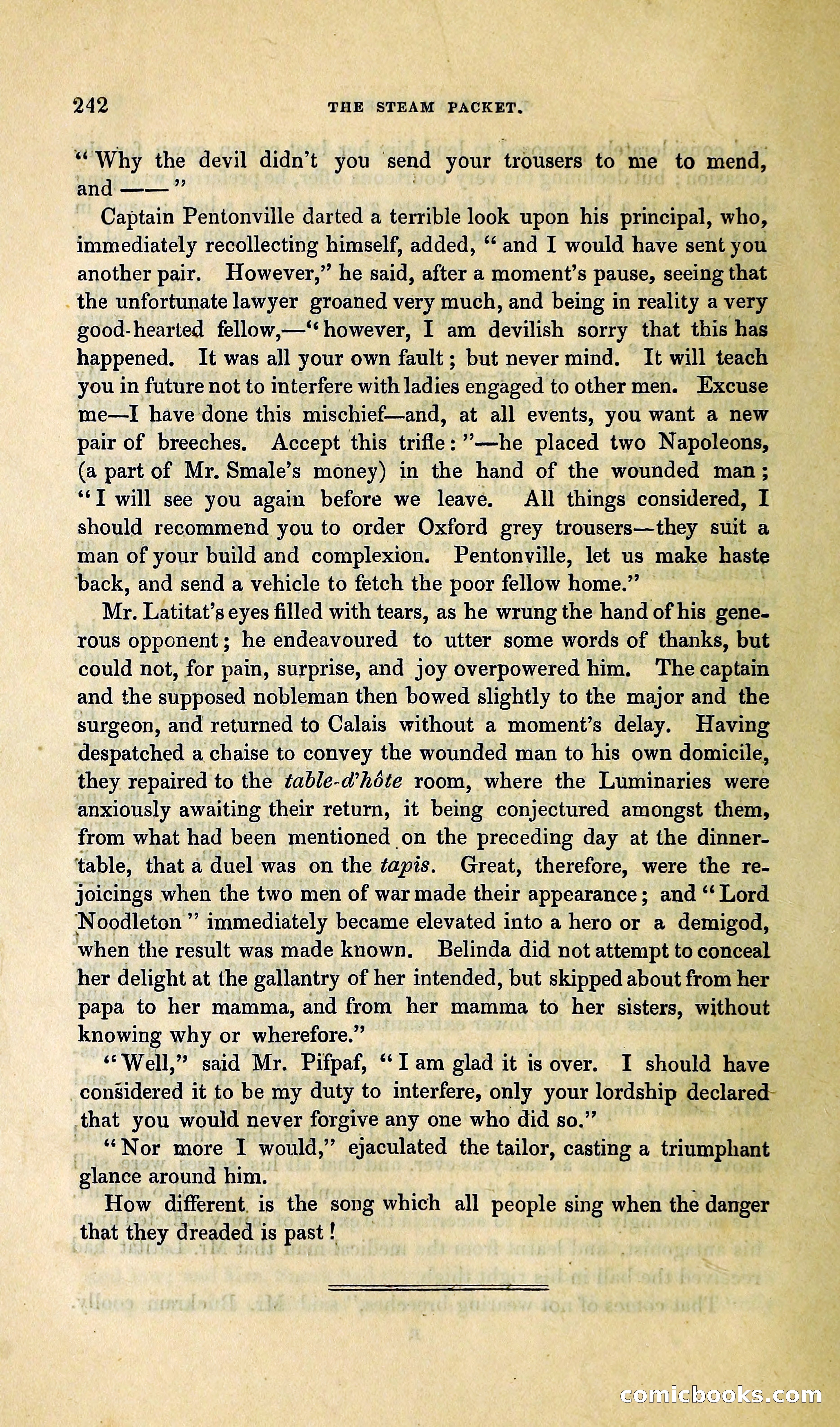 The Steam-Packet: A Tale of the River and the Ocean — page 315 of 399